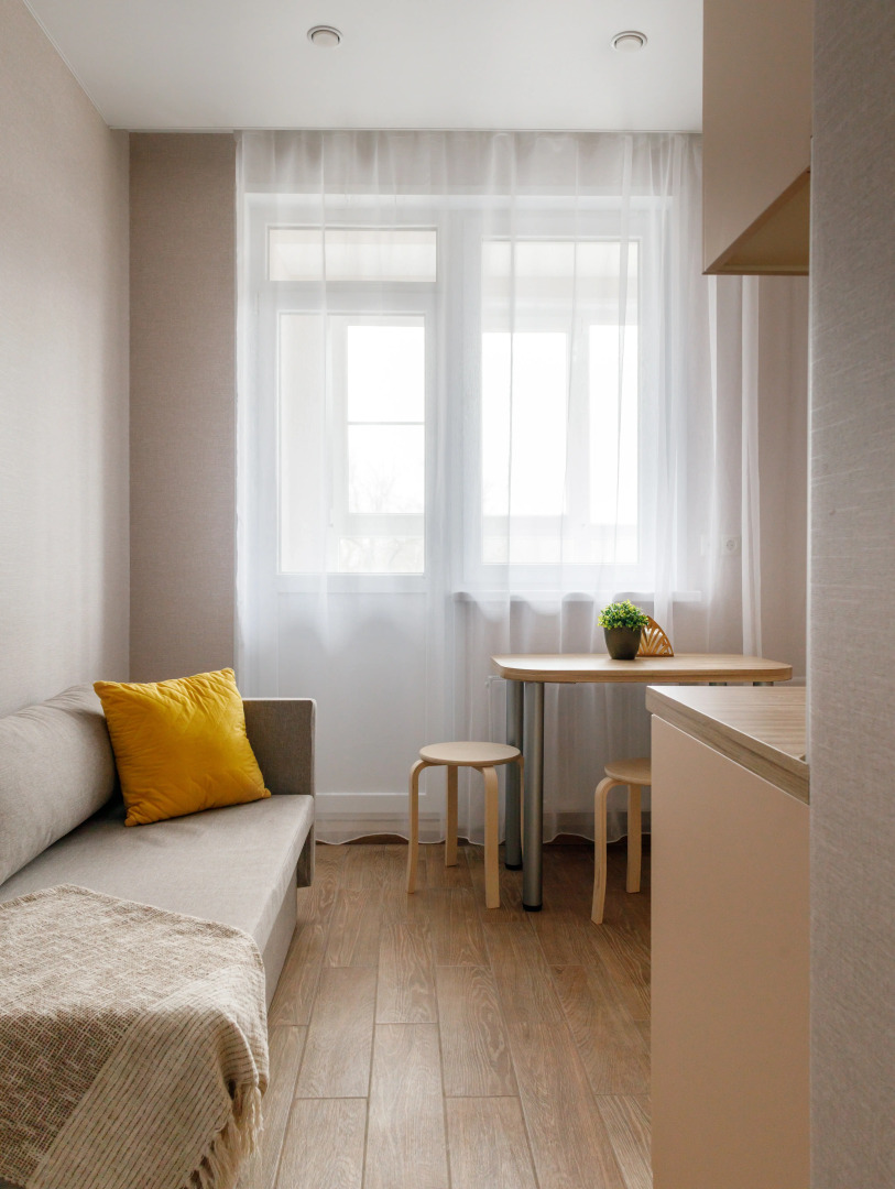 Квартира однокомнатная c видом на озере в центральном парке