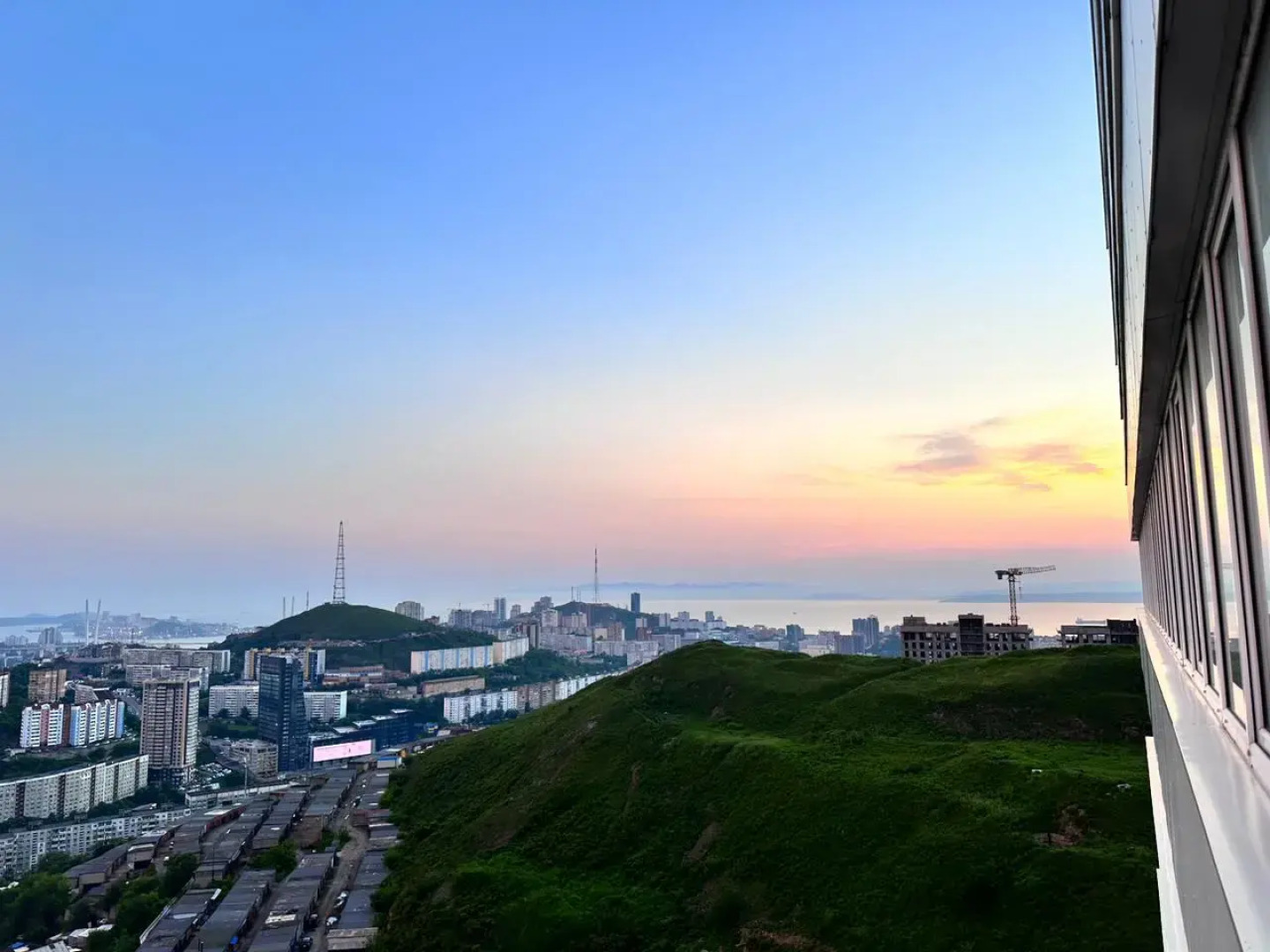 Апартаменты с видом на море и мосты