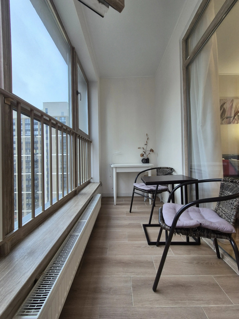 Квартира Студия с Теплой Лоджией у ТЦ Веер-Молл