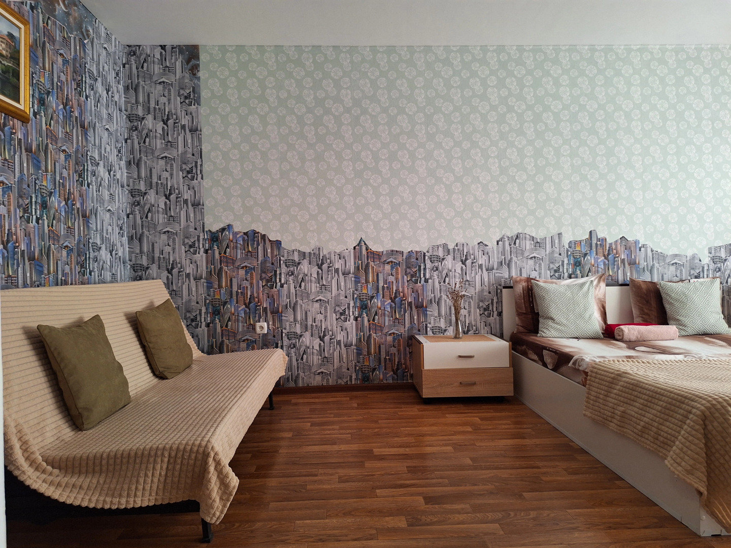 Квартира Уютные с видом на Кубань ГМР ул Гассия М4/Аэропорт/Оз молл 3