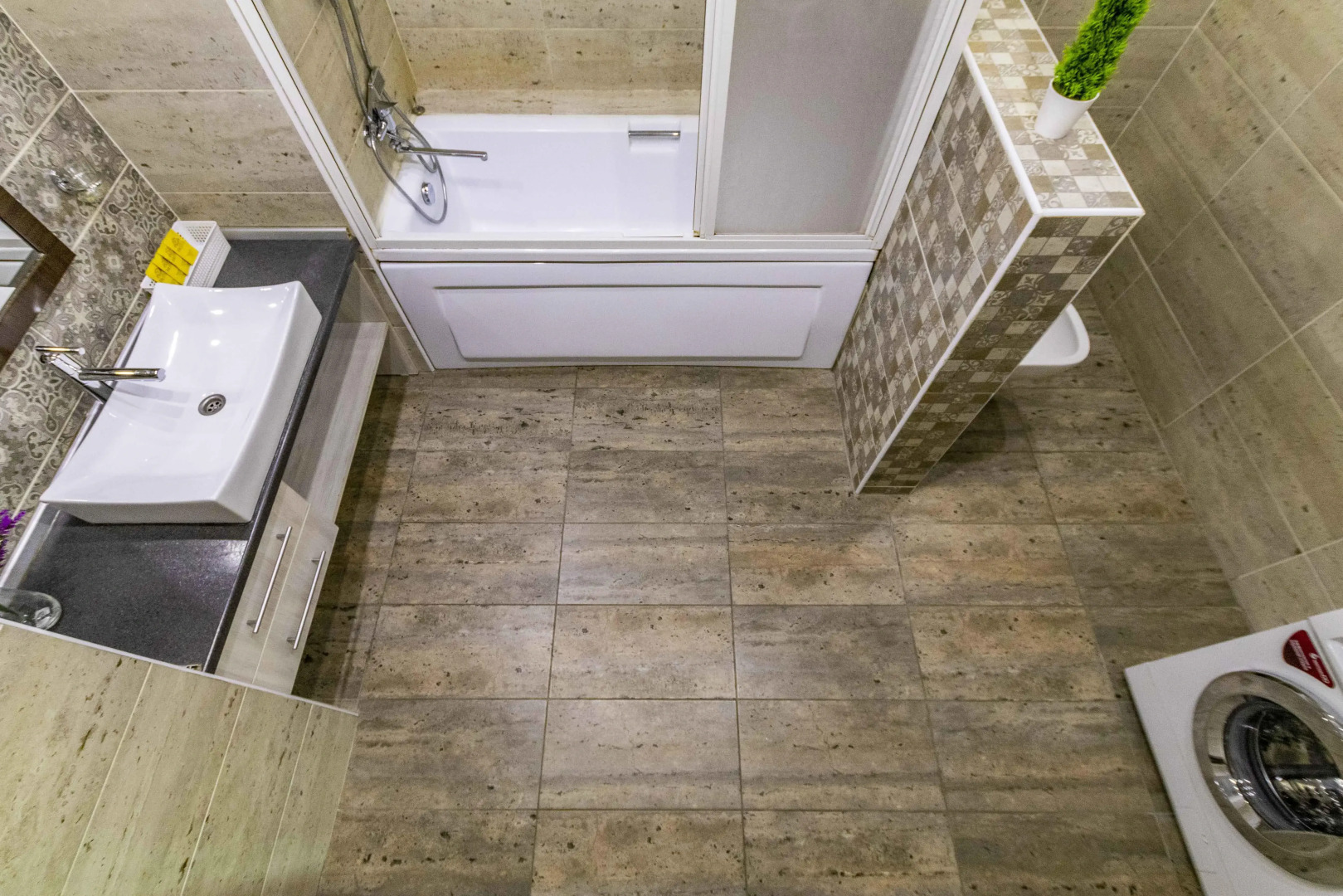 Квартира евродвушка BeGuest возле м. Геологическая для 6х гостей