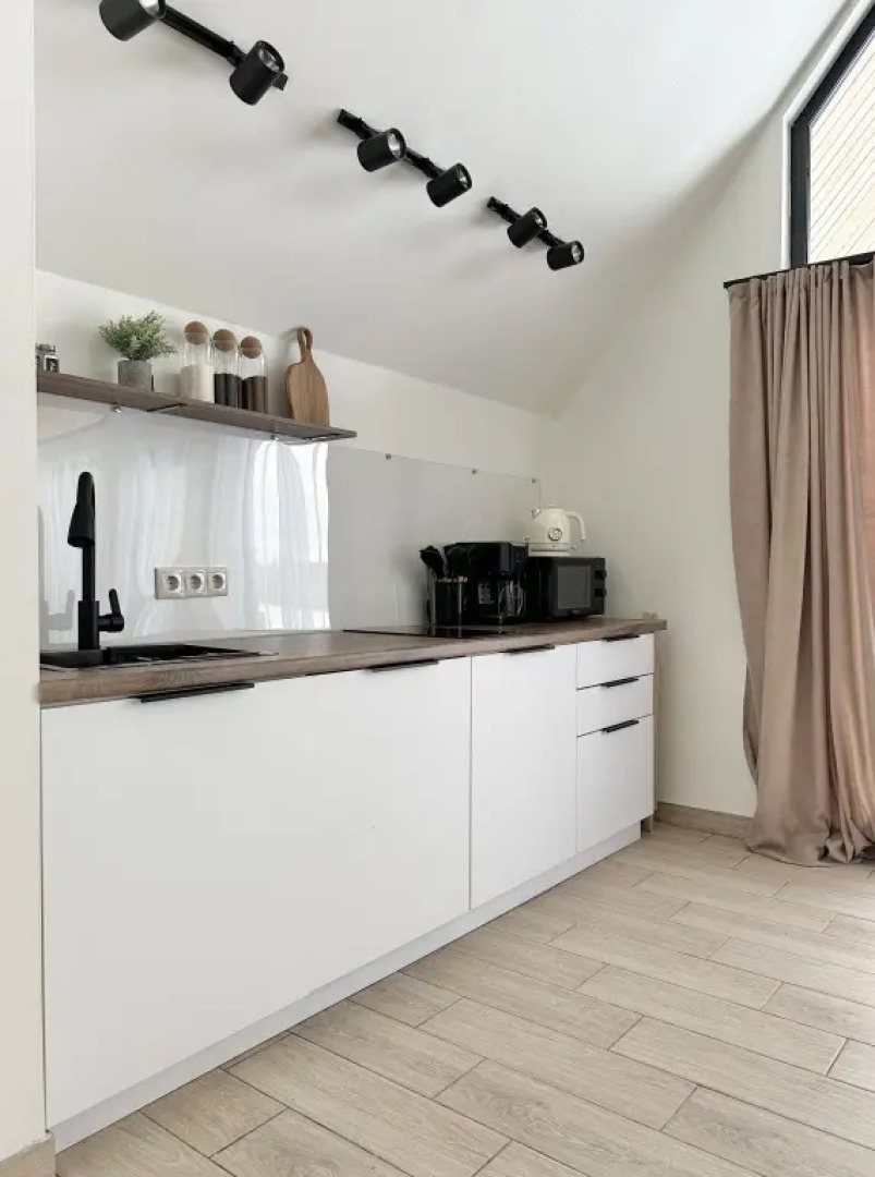 Частный Дом Барнхаус №5 с дровяной баней и горячим Чаном на 6 человек