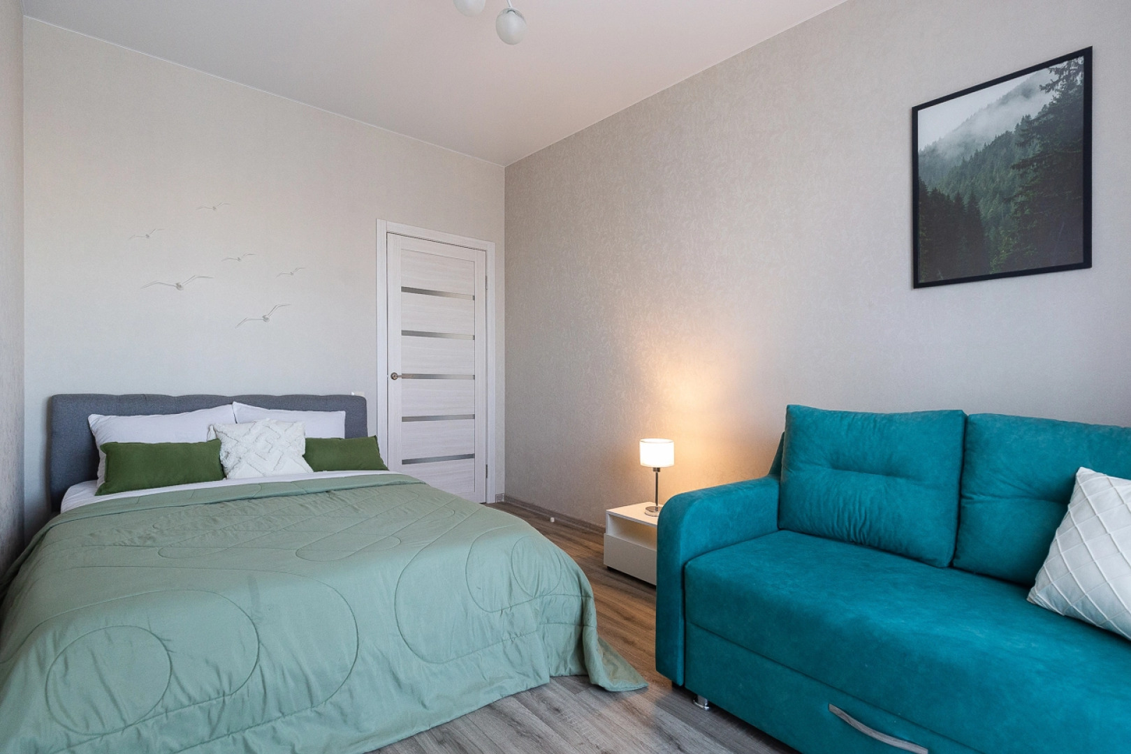 Квартира SleepNsk большая двушка с видом на реку около Аквапарка