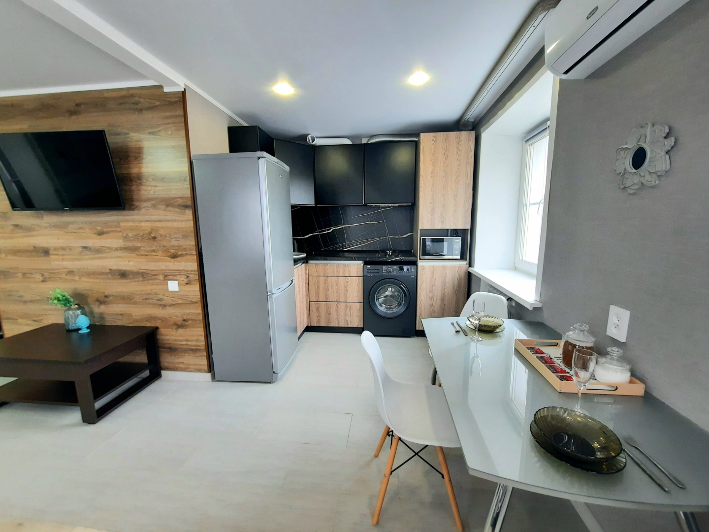 Квартира Студия Бесконтактное заселение Мкр. Вокзал Odeyalkin