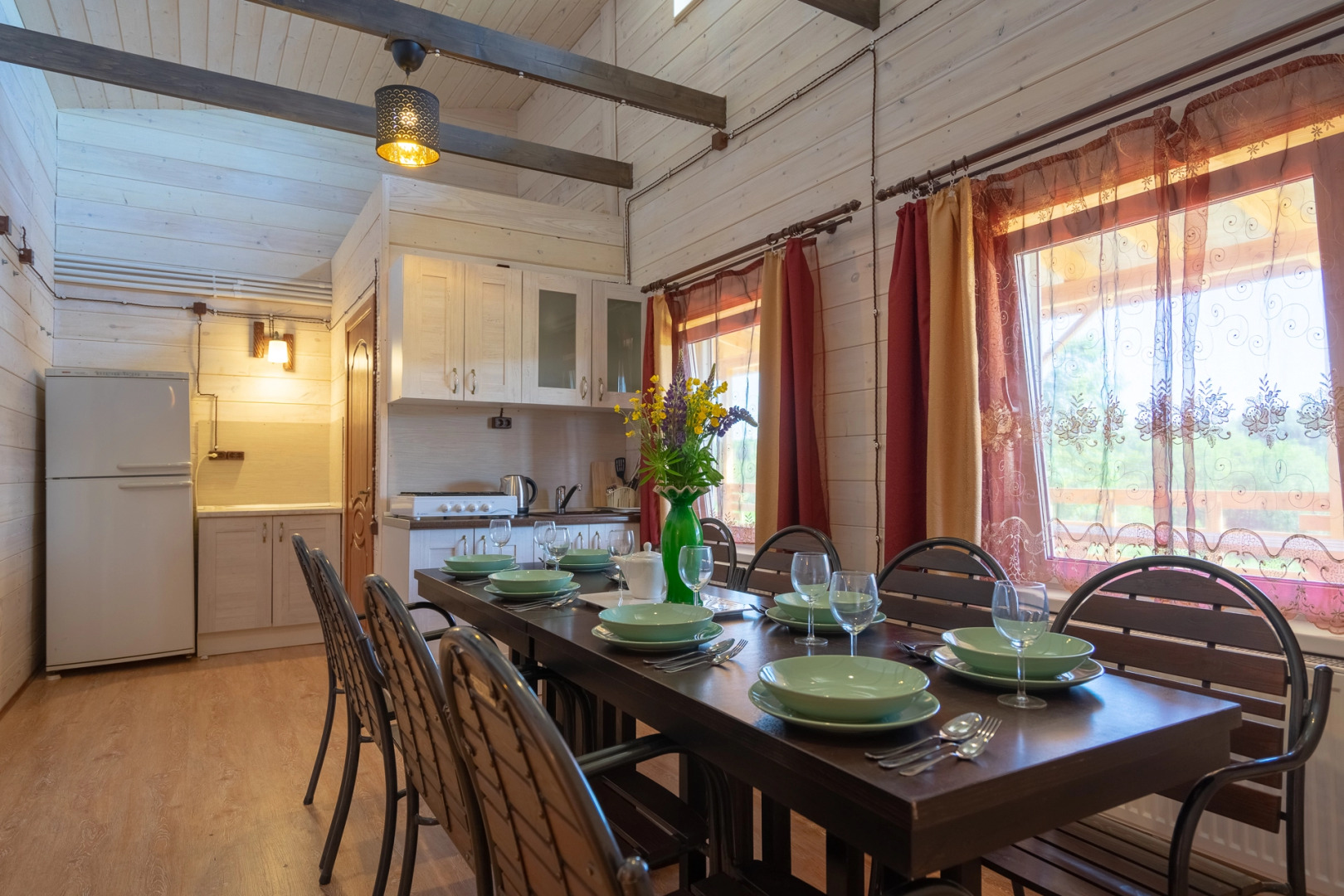 Частный дом с террасой Речная Заимка