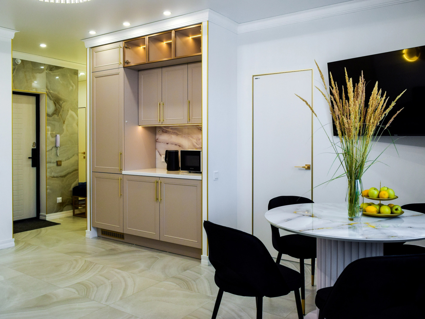 Апартаменты Морент с дизайнерским ремонтом в ЖК Фрукты