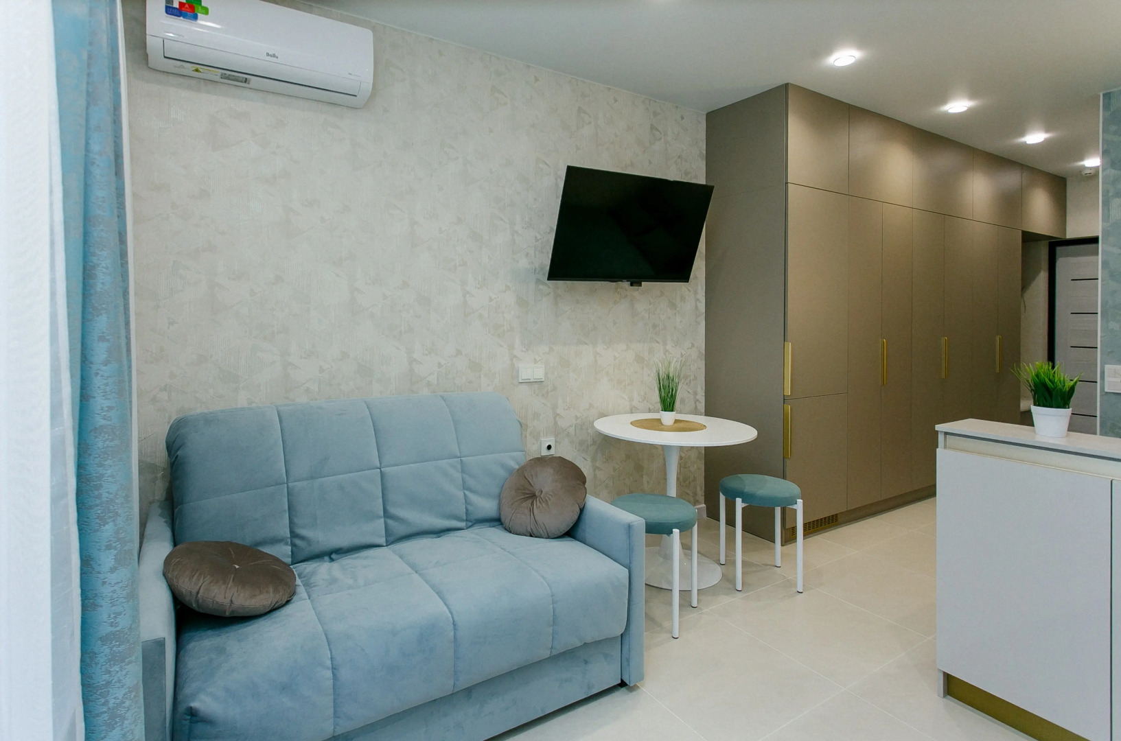 Апартаменты Студия ЖК Кислород с видом на горы