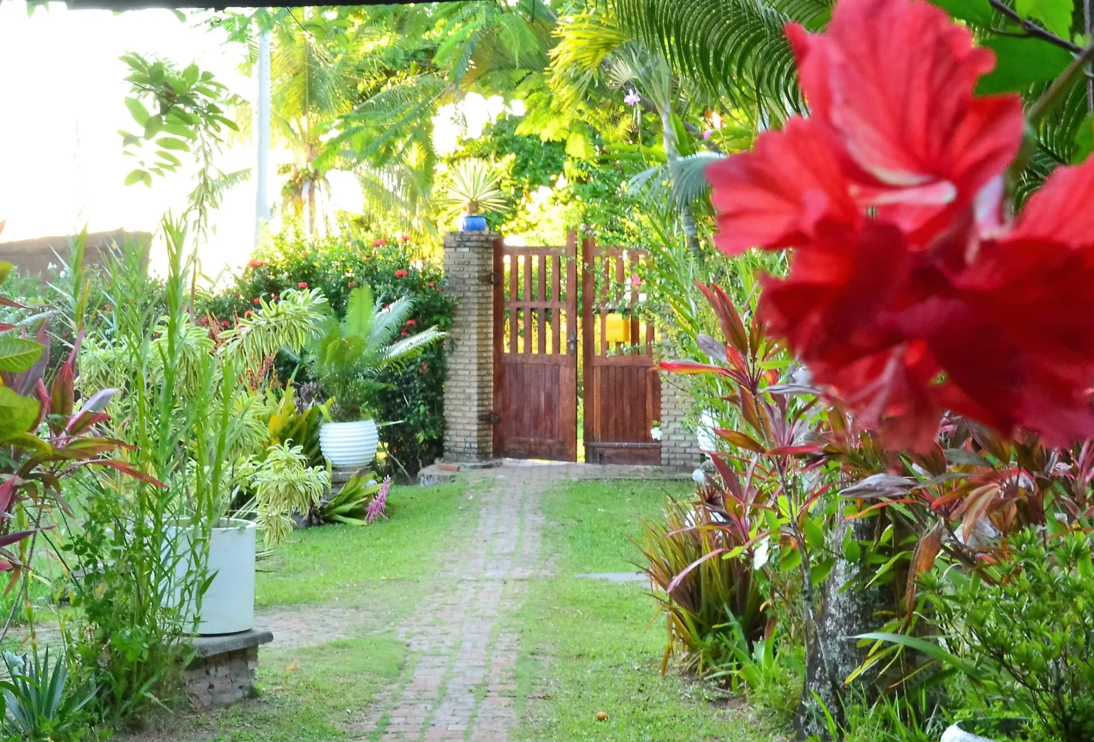 Отель Village do Dendê Garden Guesthouse and Bungalows