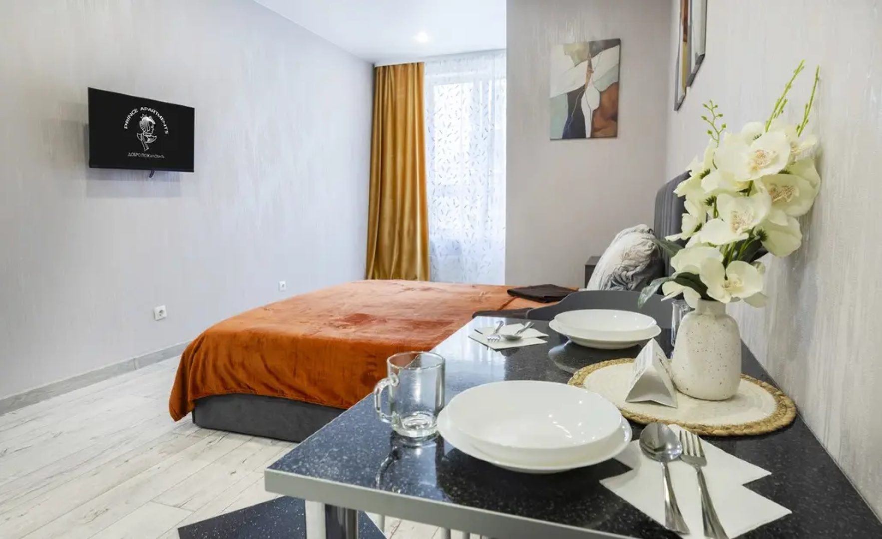 Апартаменты Prince Apartments на Улице 280-Летия Барнаула 22 (127)