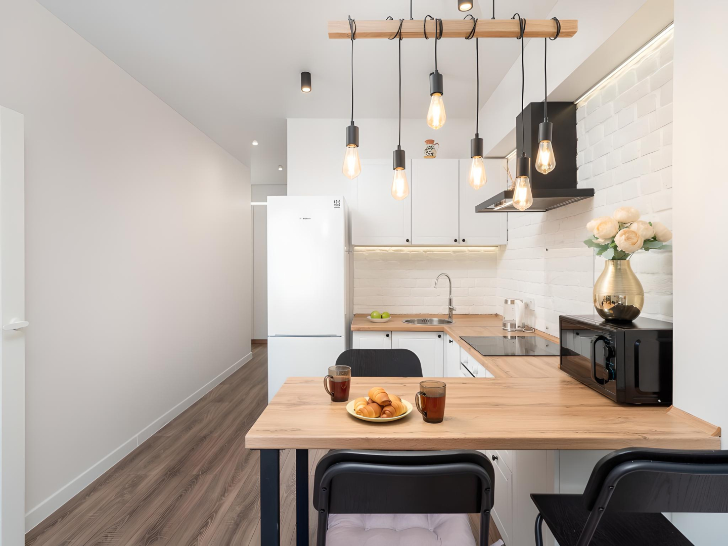 Квартира Дизайнерская со одной спальней