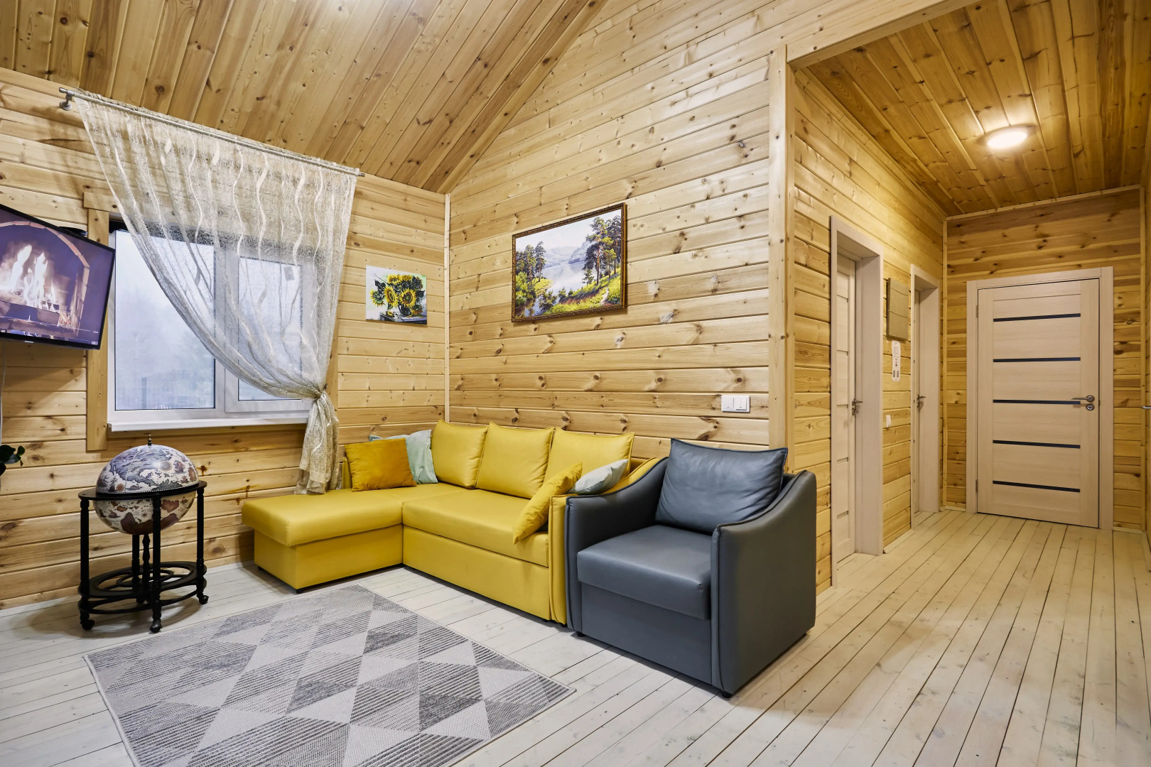 Частный дом Уютный дом с сауной у Финского залива