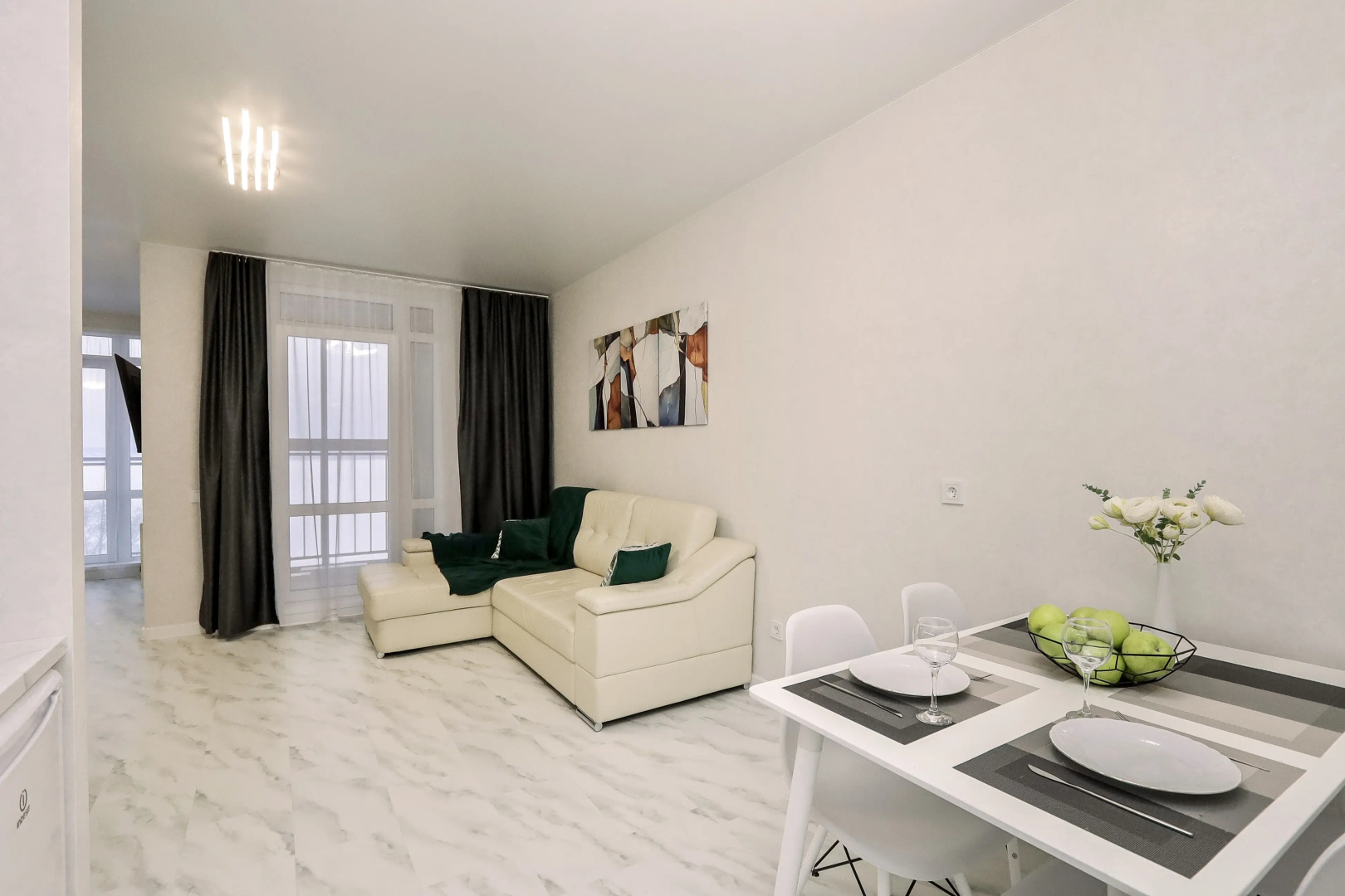 Квартира с прекрасным видом на пруд