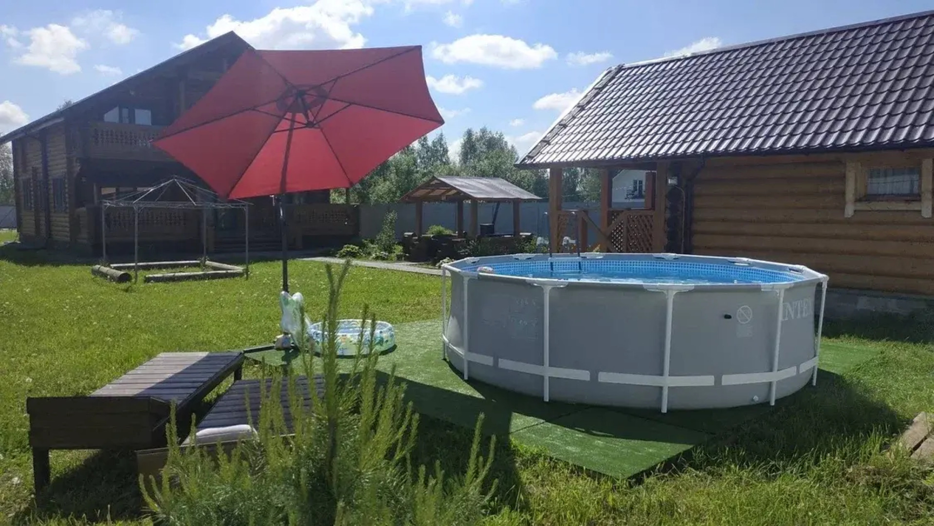 Частный Дом с Баней у Пруда Алмаз Сити для Мероприятий и Отдыха