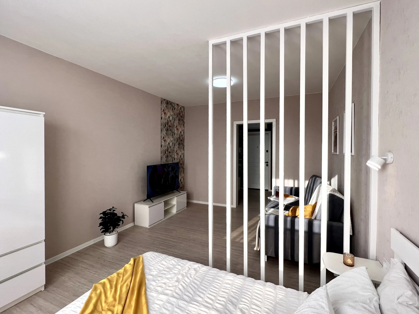 Апартаменты Уютная Студия в Стиле Модерн