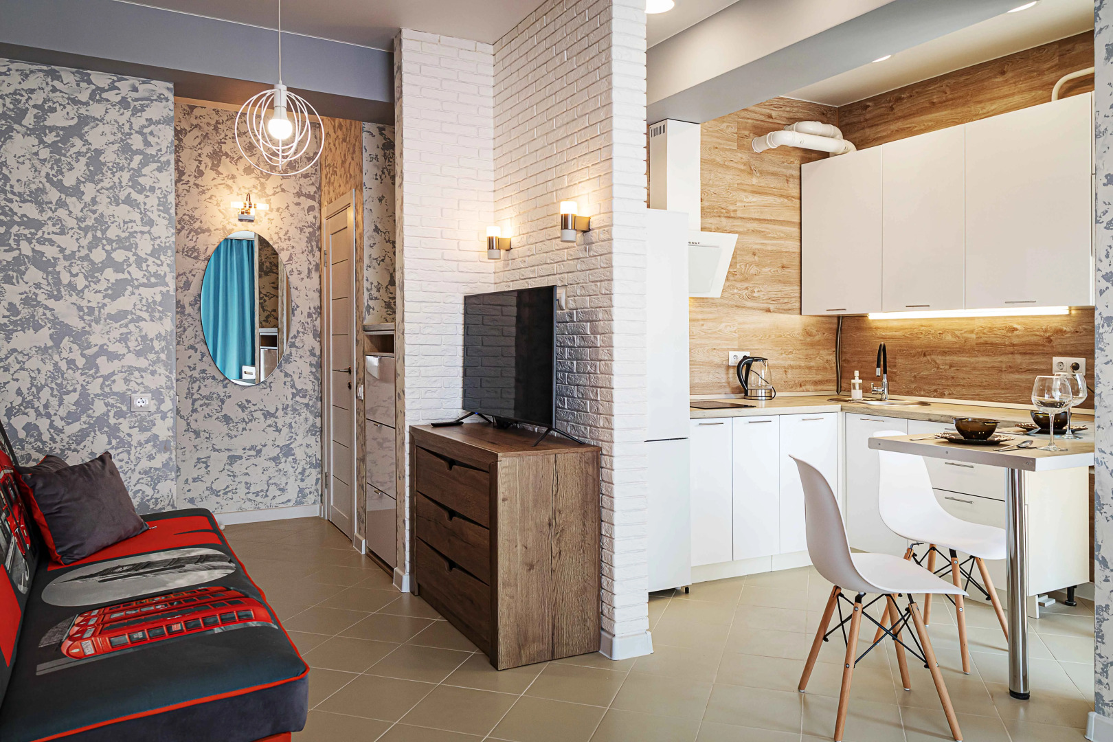 Апартаменты Дизайн студия на Курортном 96/4 от HomeHotelSochi