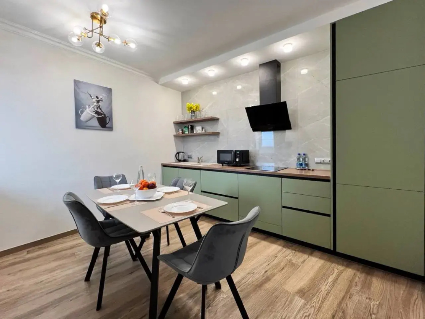 Квартира Стильный люкс в самом сердце города с видом на Кафедральный собор