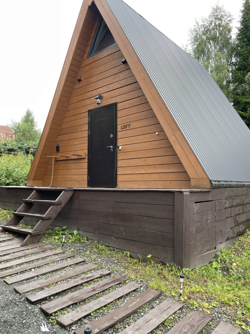 Частный дом Сканди с панорамными окнами