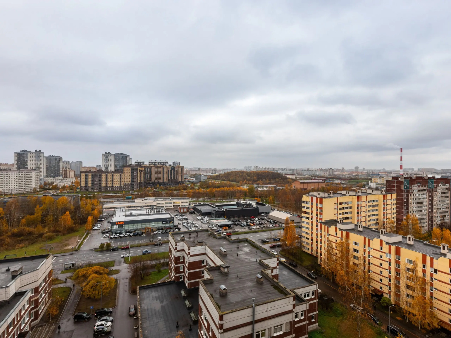 Апартаменты у Лахта Центра Трёхкомнатные