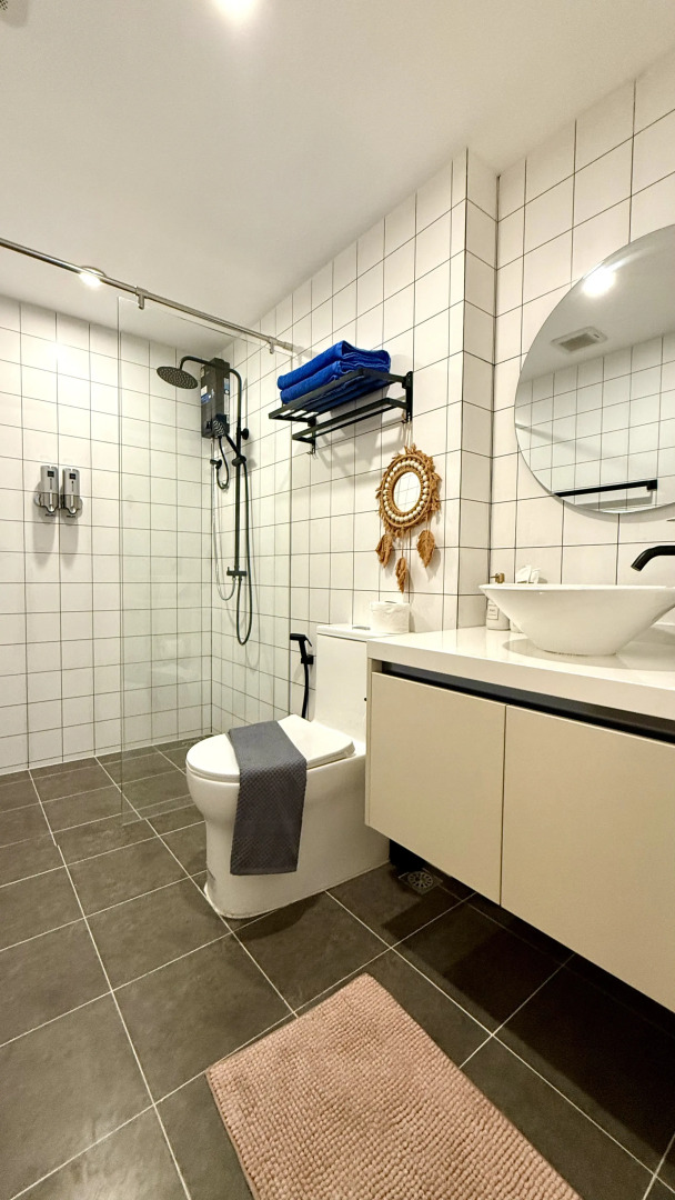 Квартира Просторная однушка у моря с бассейном и WiFi 500 мбит/с