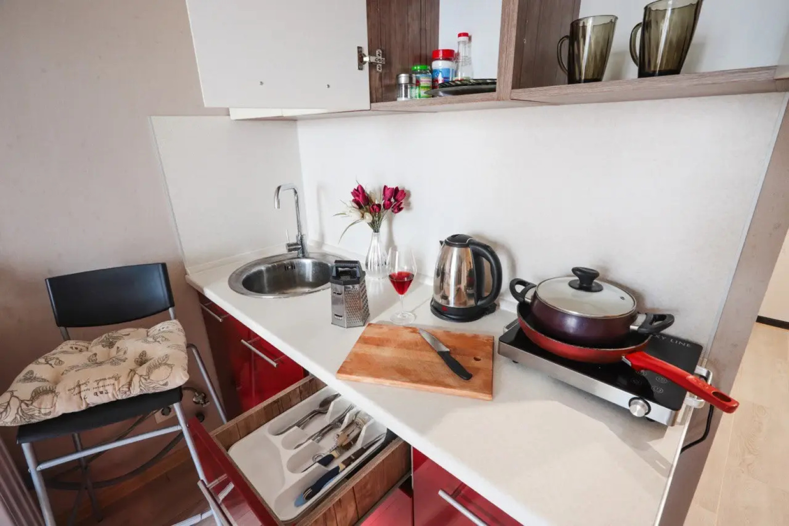 Квартира Уютная квартира-студия в ЖК Славянка