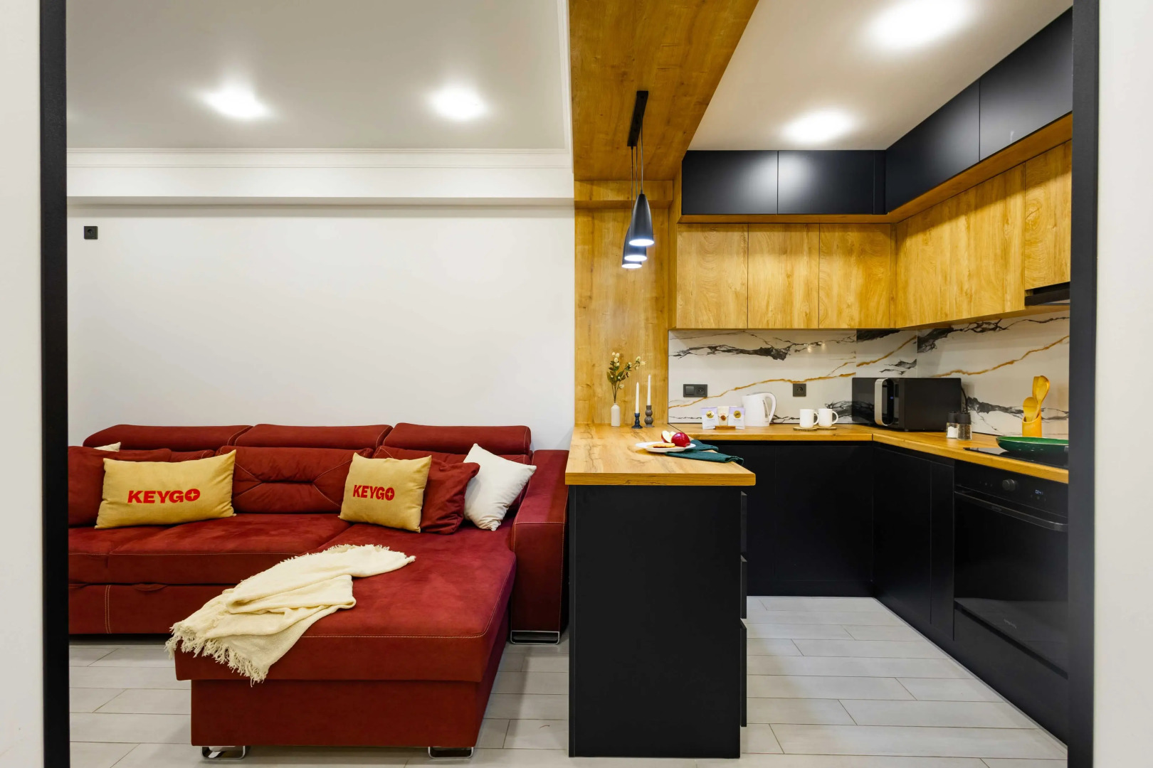 Апартаменты KeyGo #0077 с Одной Спальней на улице Сарьяна