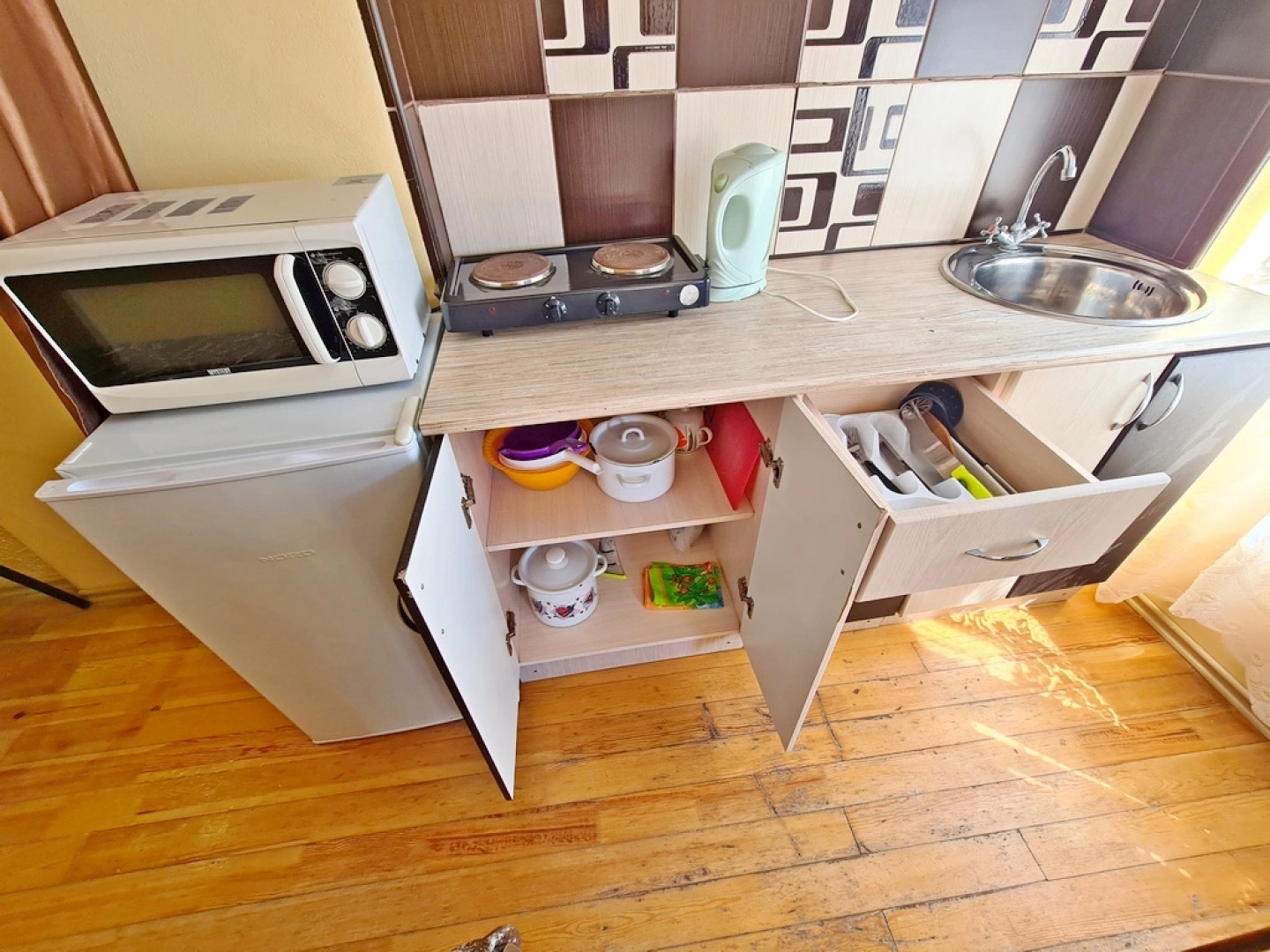 Квартира Студия Номера на Пляже 146/6 (с кухней и стиральной машинкой)