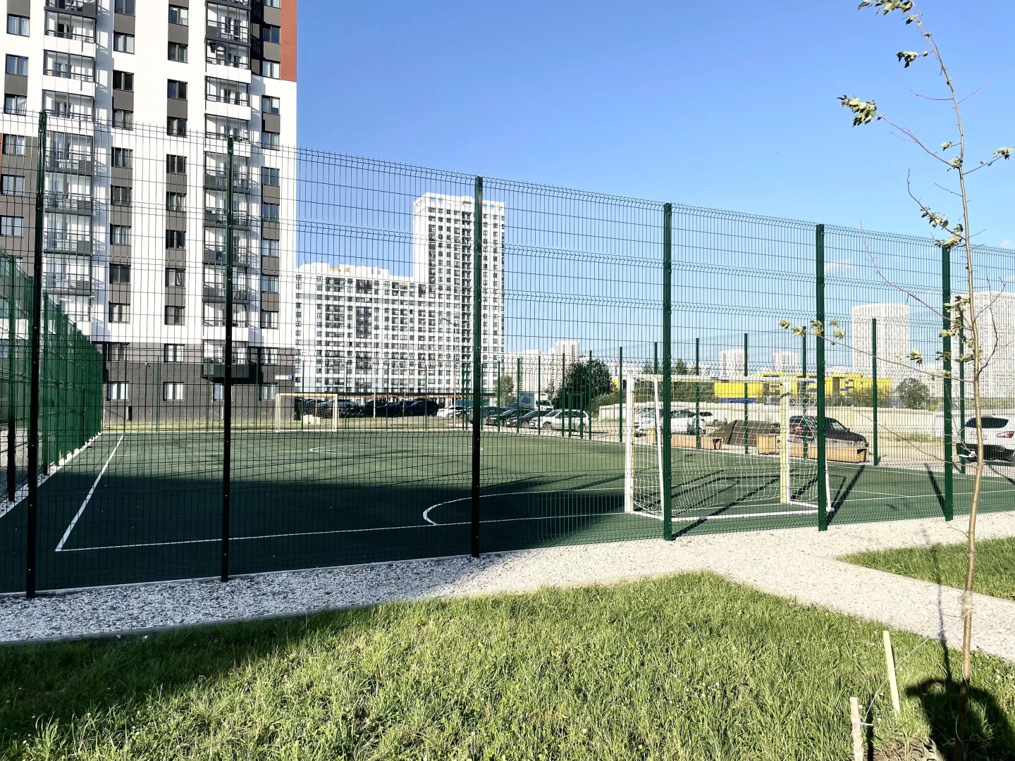 Квартира Студия с видом в современном районе