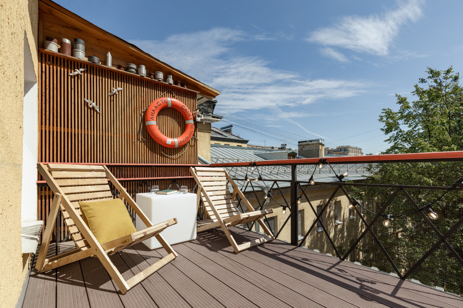 Апартаменты Gallery 130 кв.м с Террасой, Видом на Набережную Фонтанки и БДТ