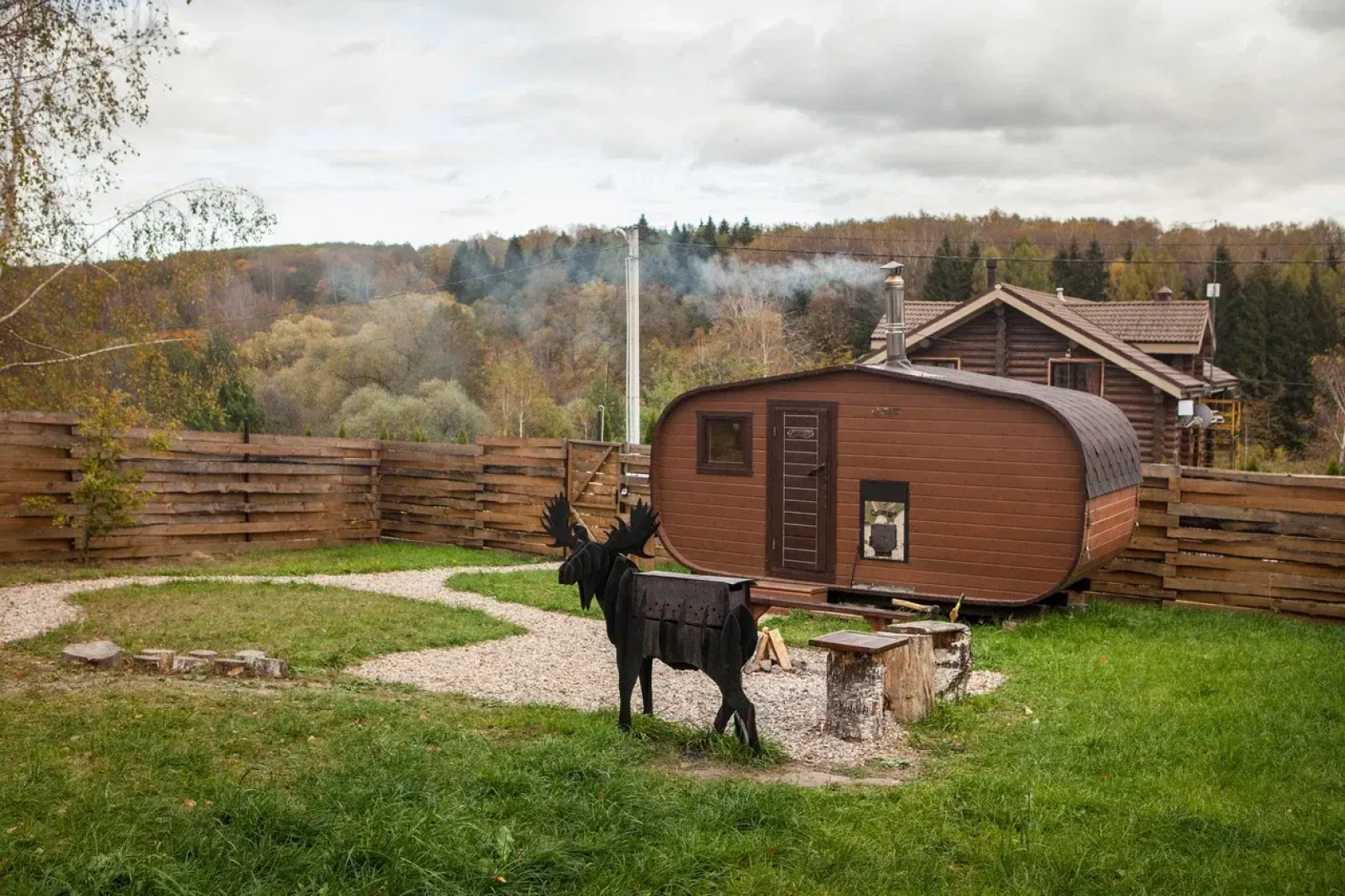 Частный дом Барнхаус "Весна"