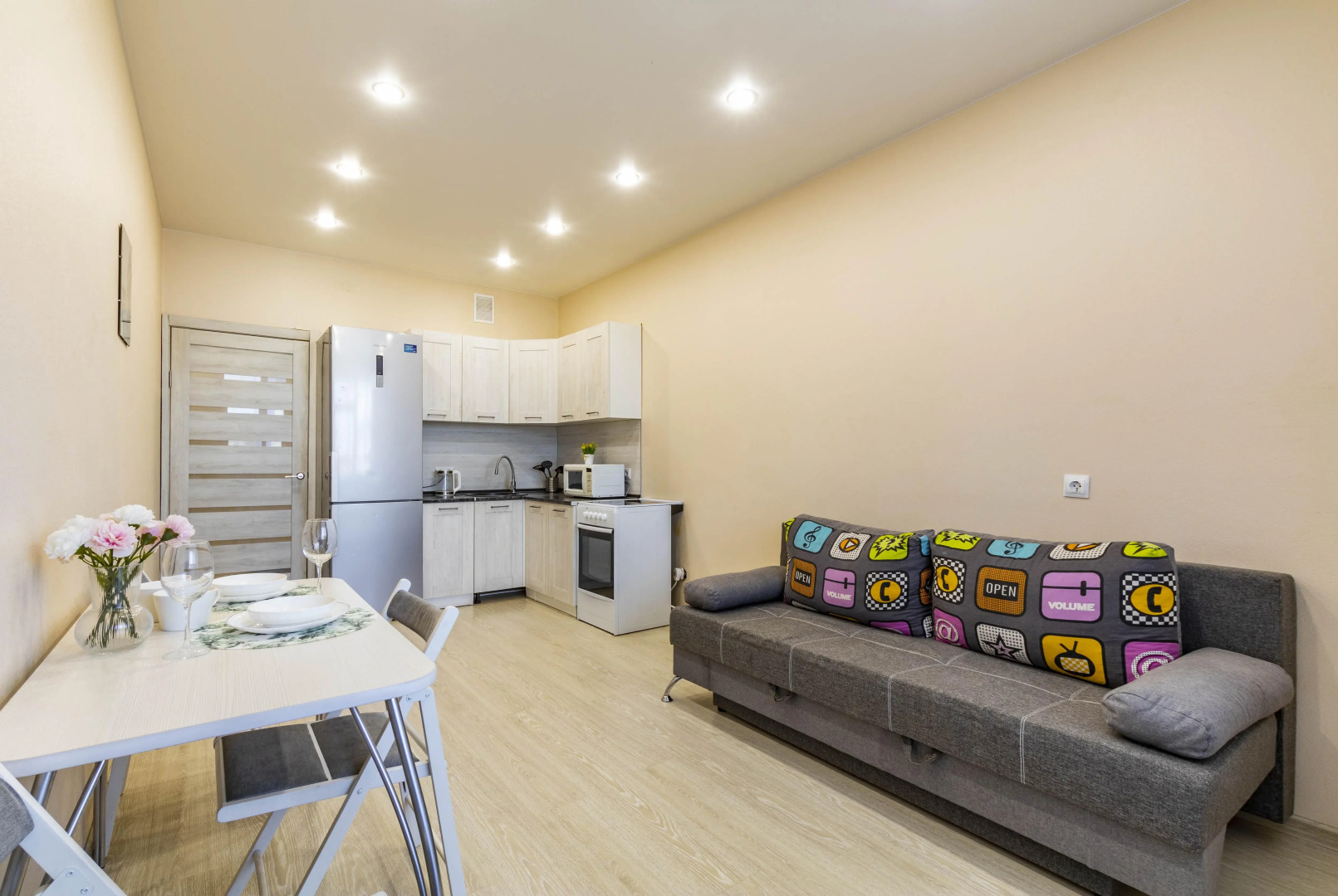 Квартира Евродвушка BeGuest Возле м. Ботаническая Для 4х Гостей