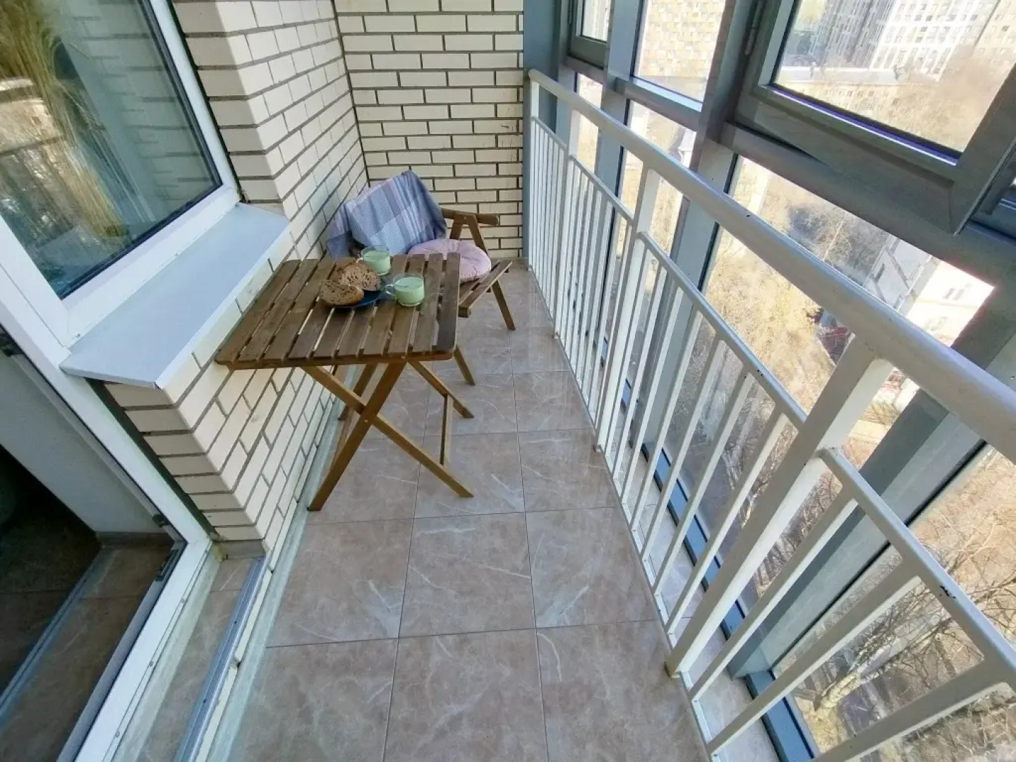 Апартаменты Студия Комфорт с Балконом Lesnaya