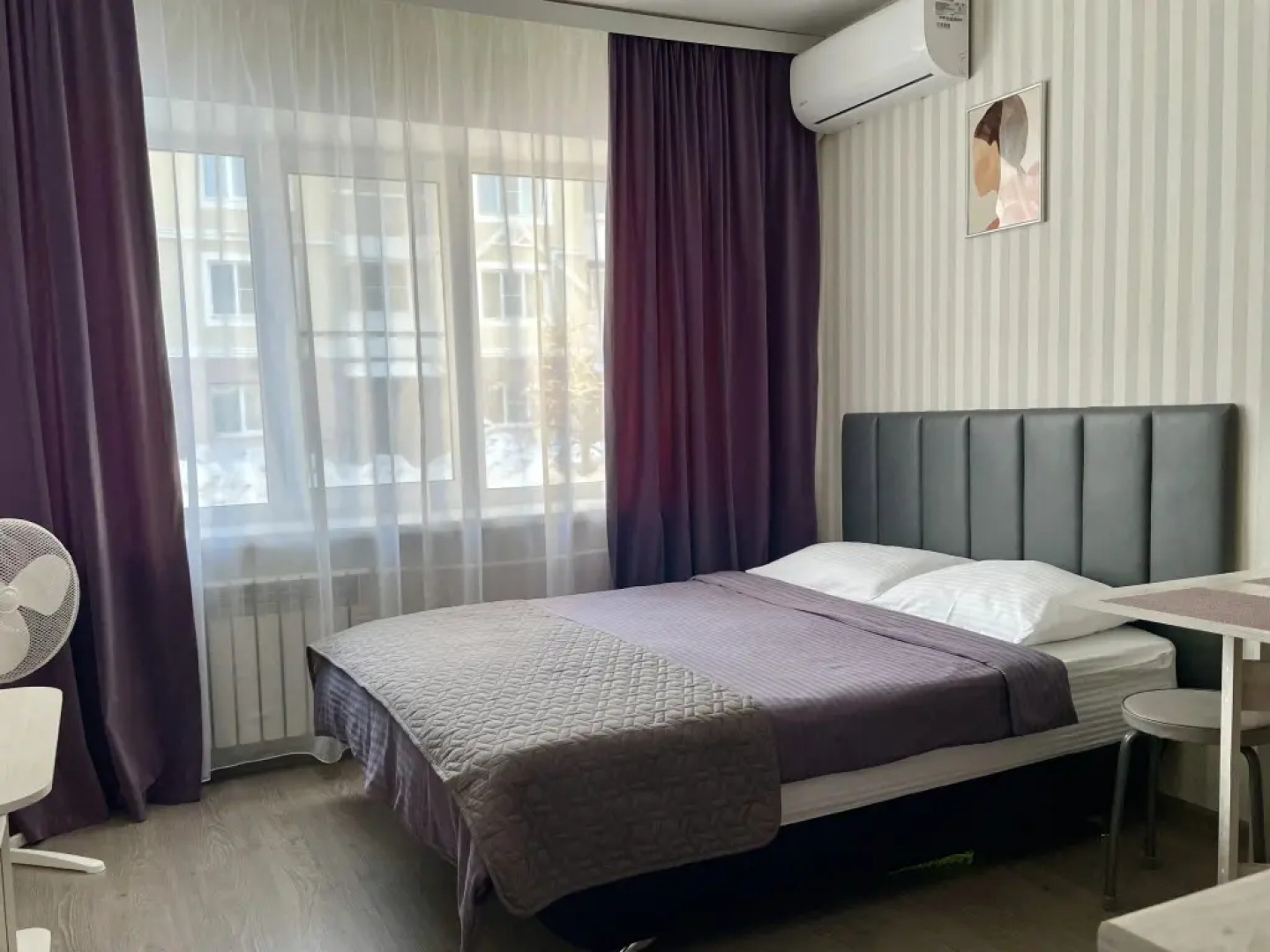 Апартаменты Студия с ванной в новом квартале На Сутки