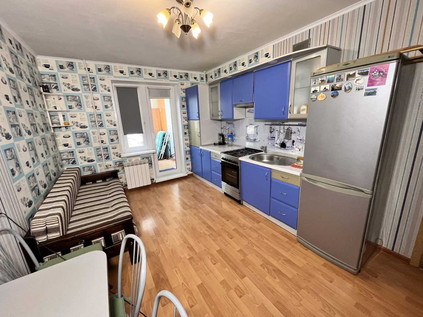 Квартира 1-комнатная с 2-мя кроватями