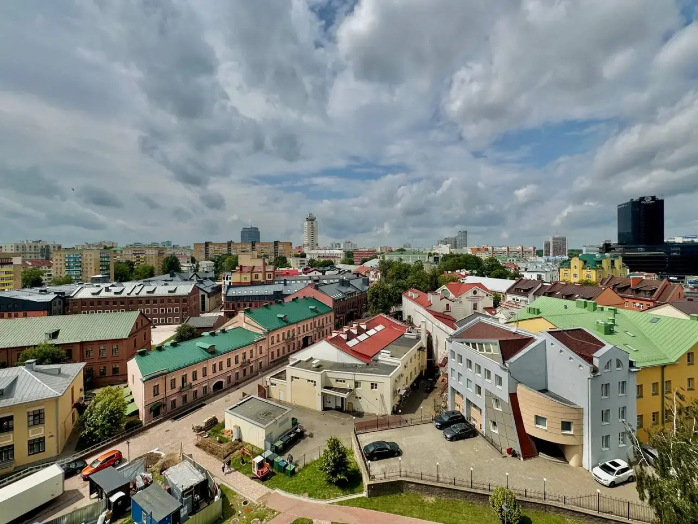 Апартаменты Двушечка в самом центе с красивым видом