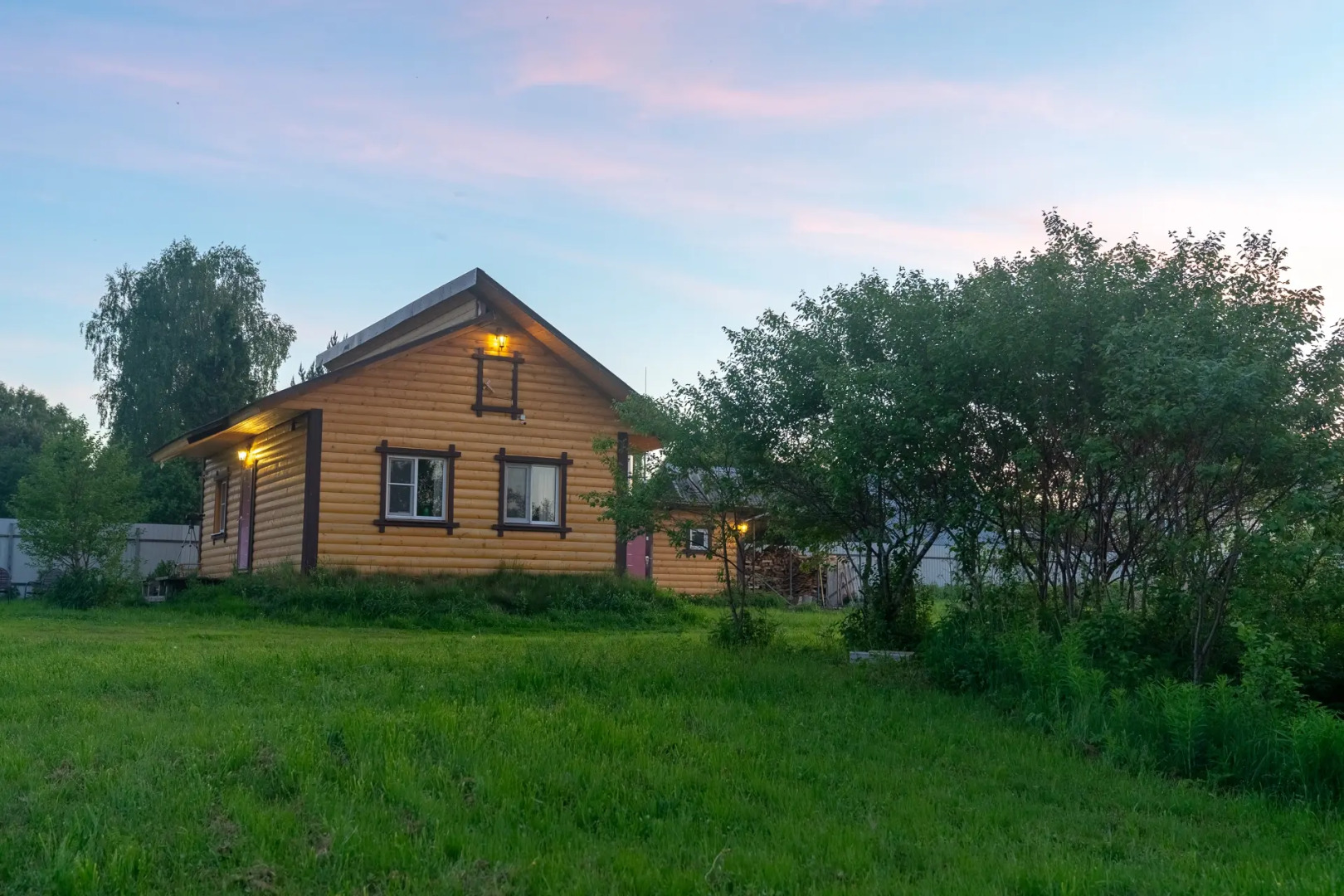 Частный дом с камином Речная Заимка