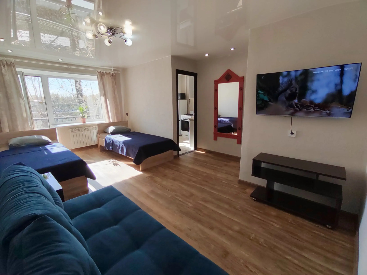 Квартира 1-ком возле аэропорта