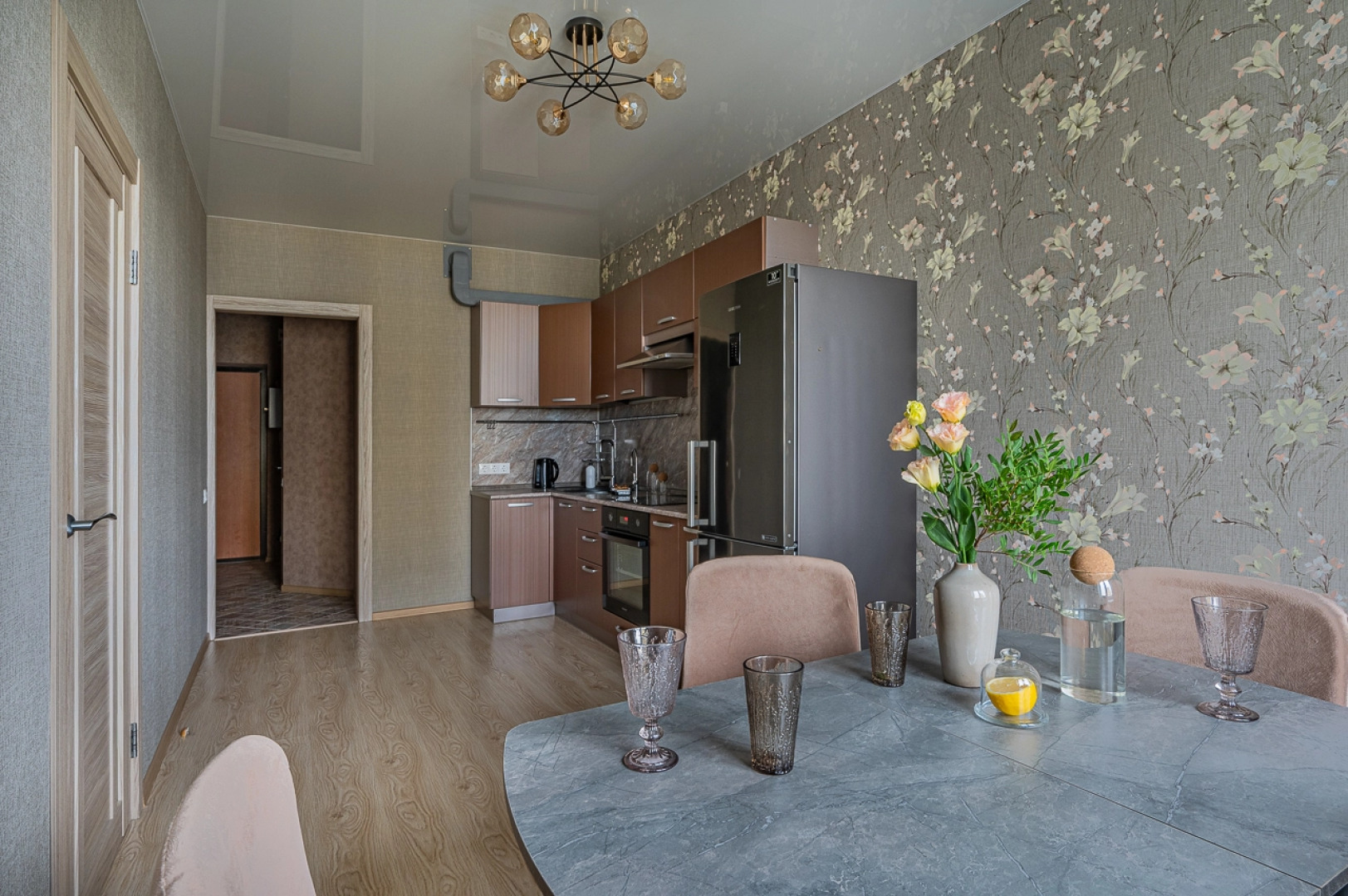 Квартира Уютная в современном районе рядом с автовокзалом