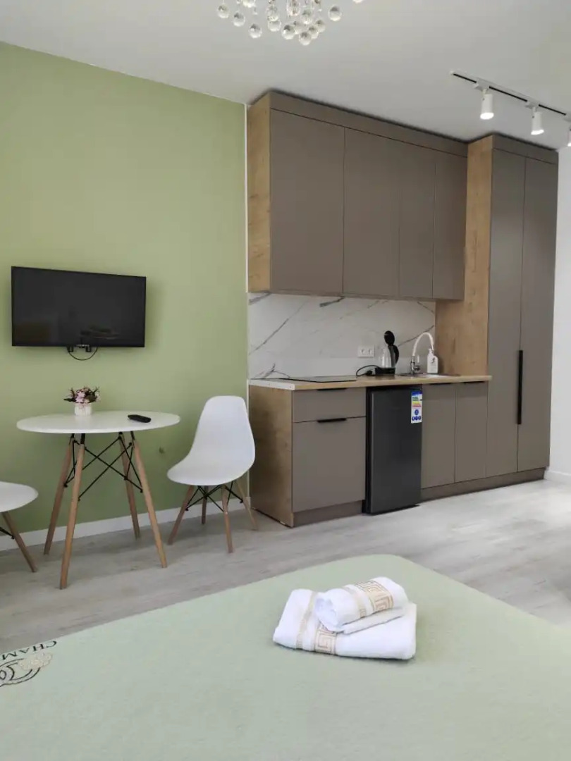 Апартаменты уютные с видом на город