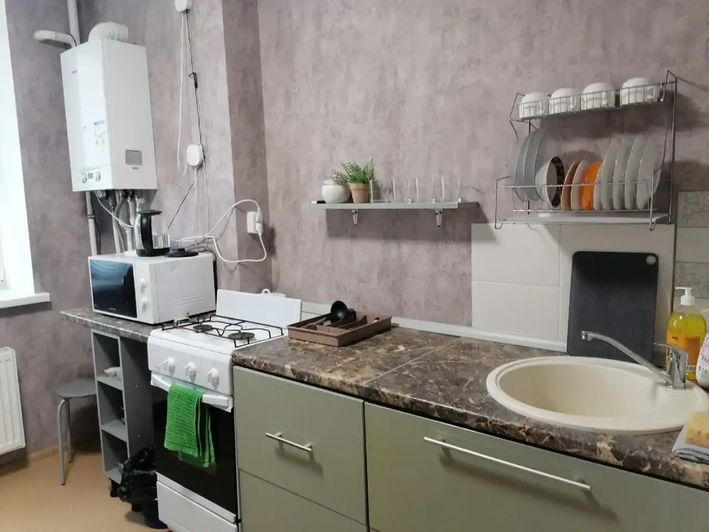 Квартира Рядом с Аквапарком в Кировском Районе