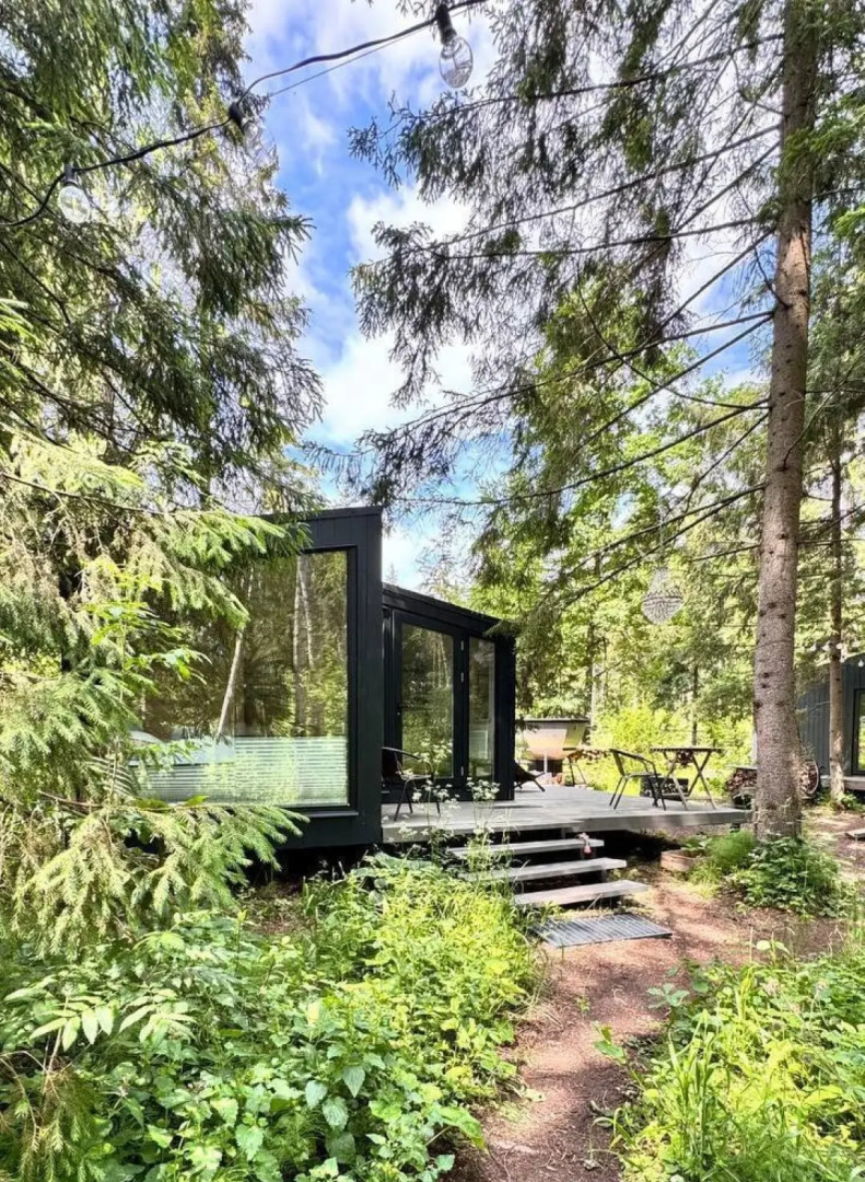 Бунгало С террасой и чаном