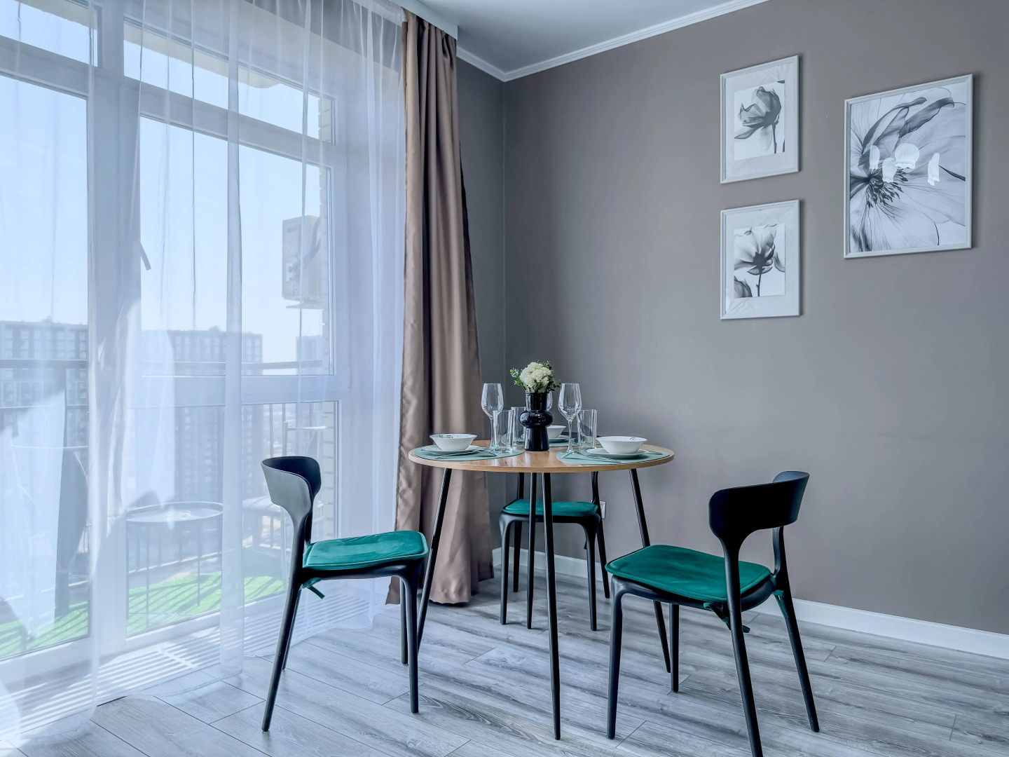 Квартира Green FOX с видом на Приволжский Затон