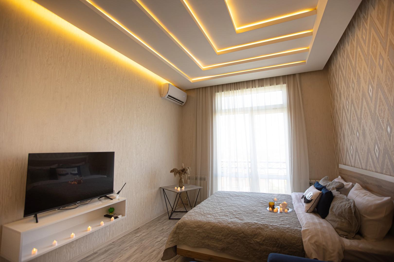 Апартаменты в центре с видом на город