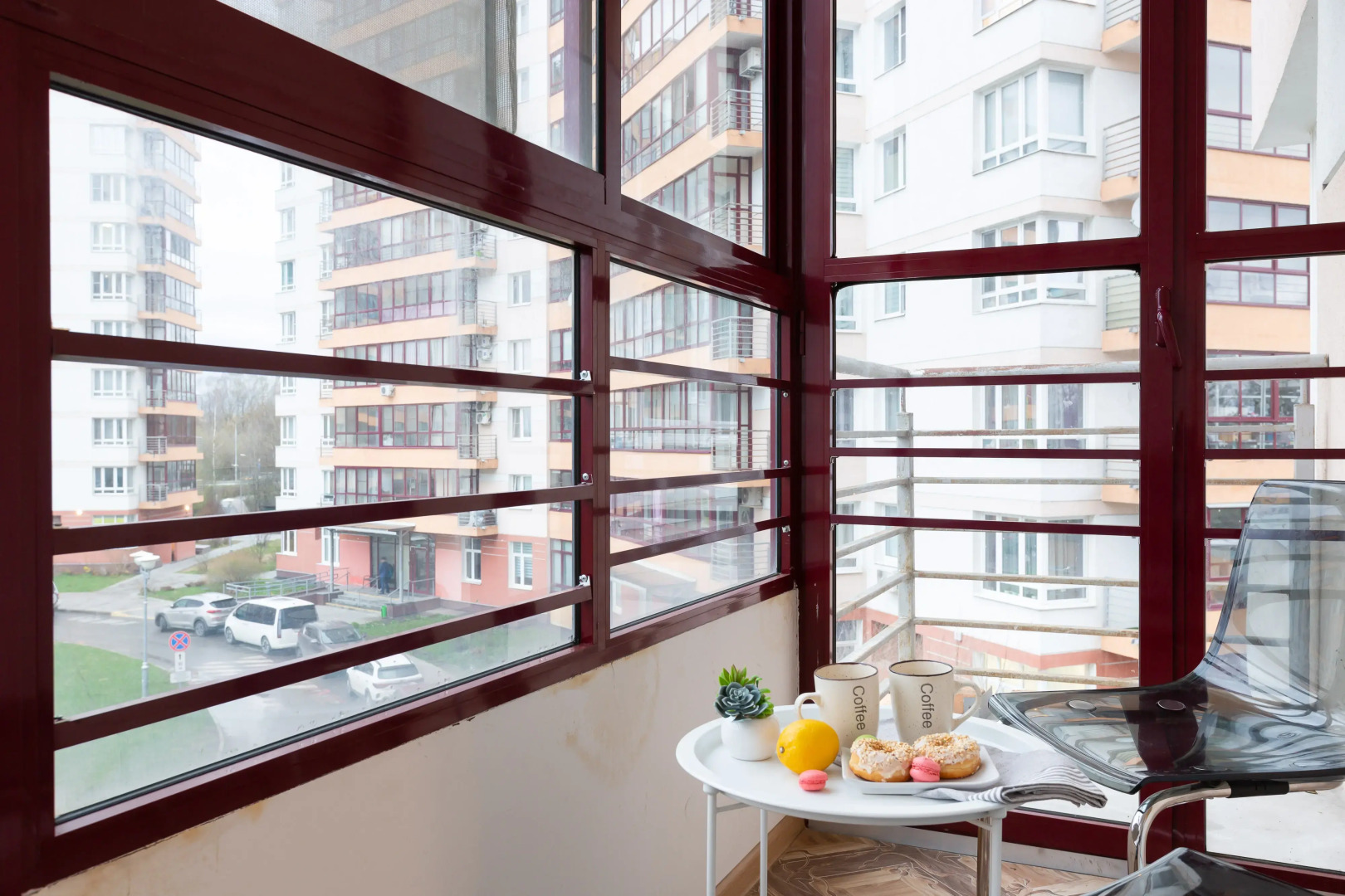 Апартаменты 2комнатные с балконом в мкр "Зеленый Бор"