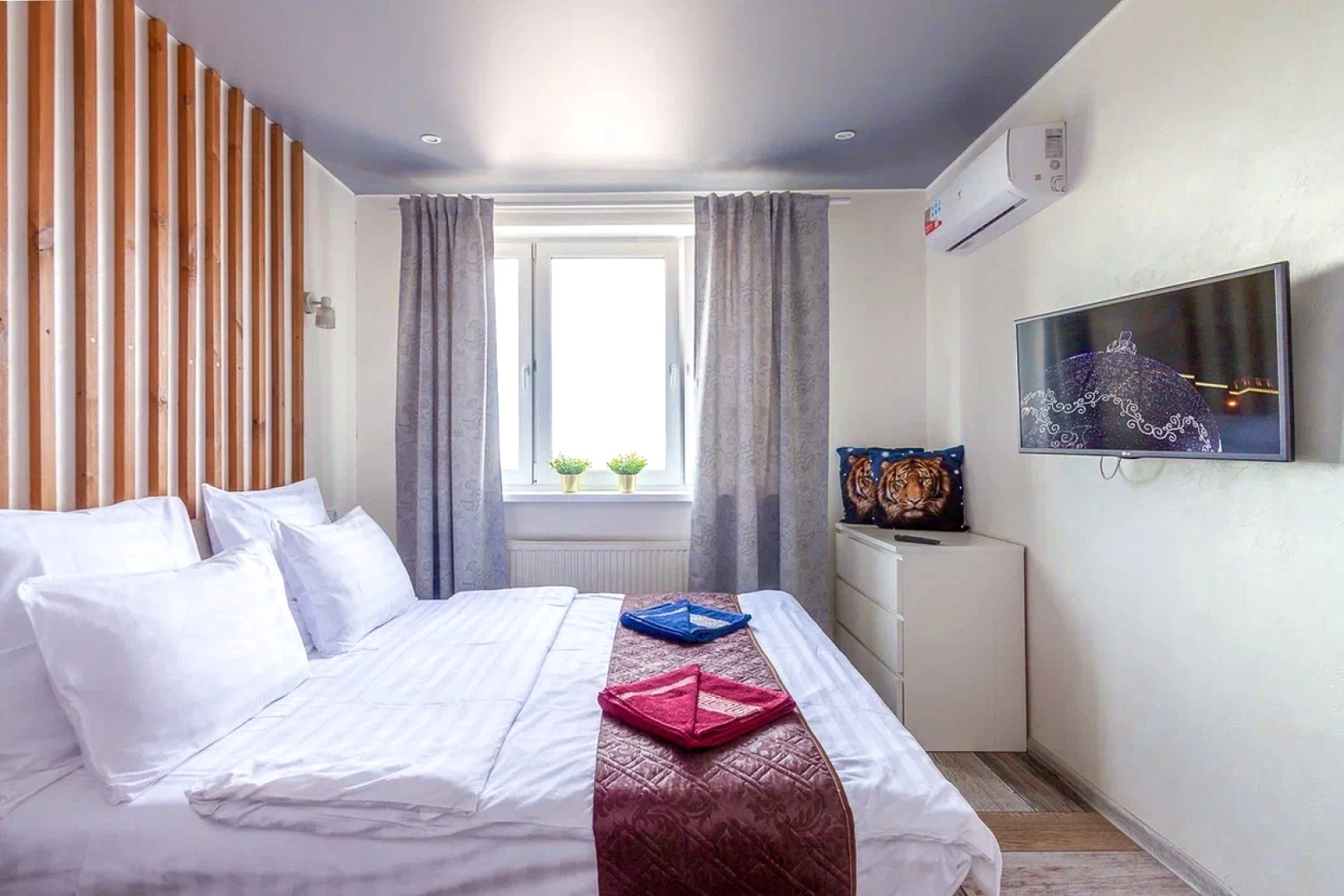 Апартаменты Уютные Апартаменты у Шереметьево с просторной лоджией и кондиционером