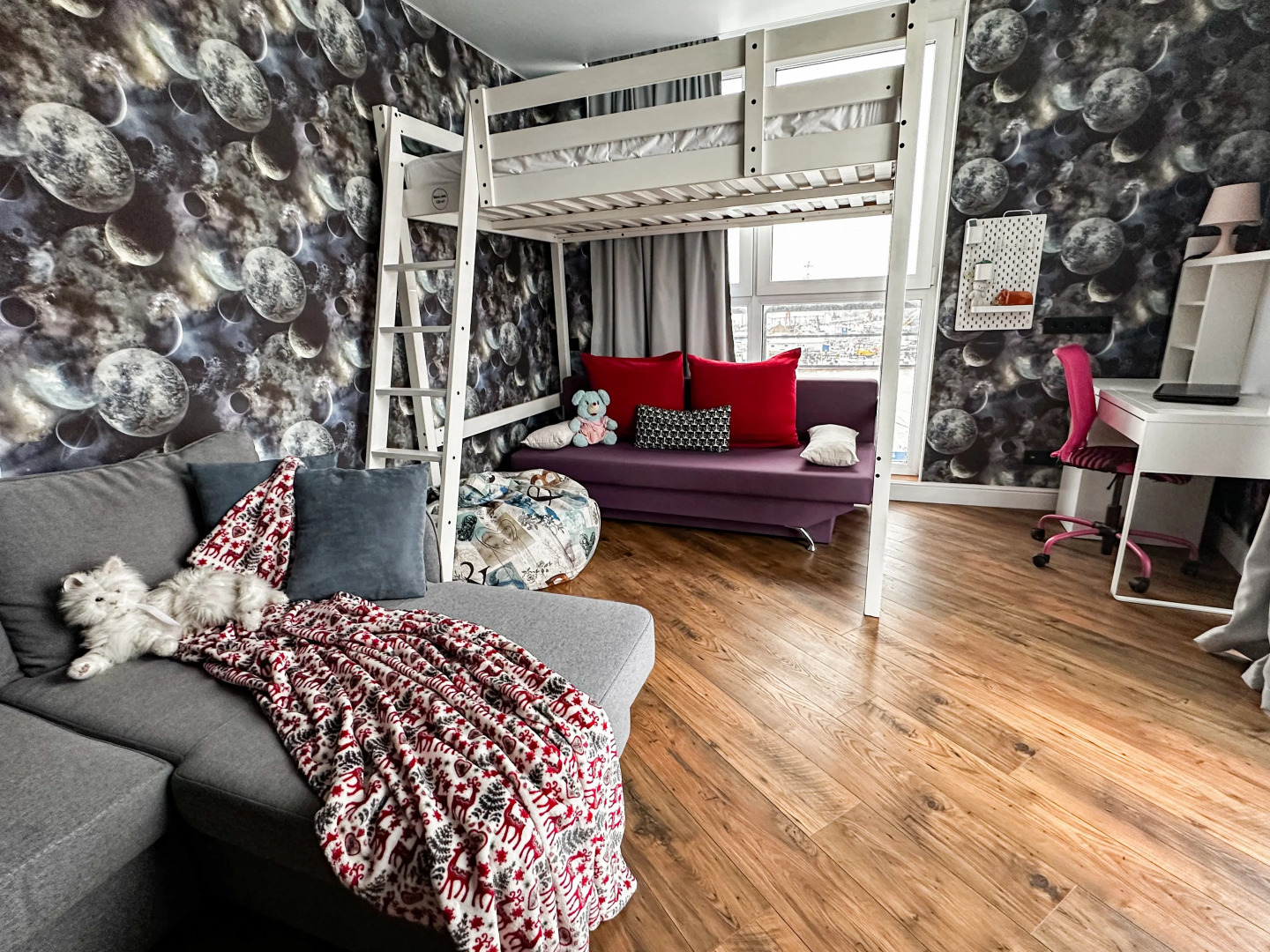 Апартаменты GEOMETRY - Просторная квартира с панорамным видом на реку в центре