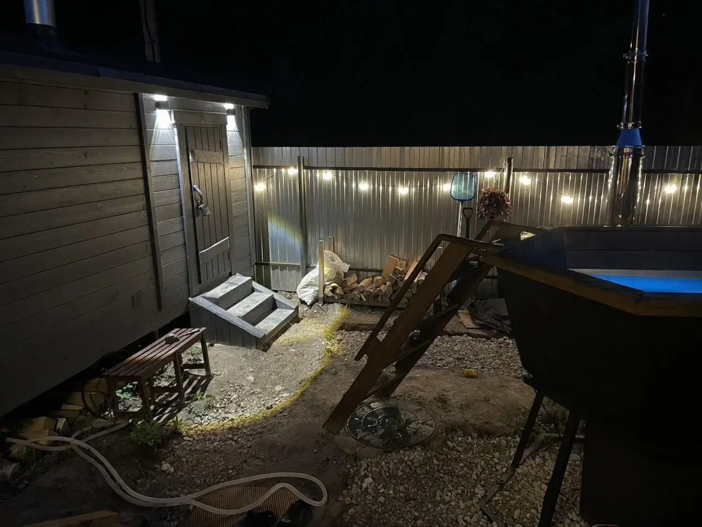 Частный дом С бaней и сибирcким банным чаном