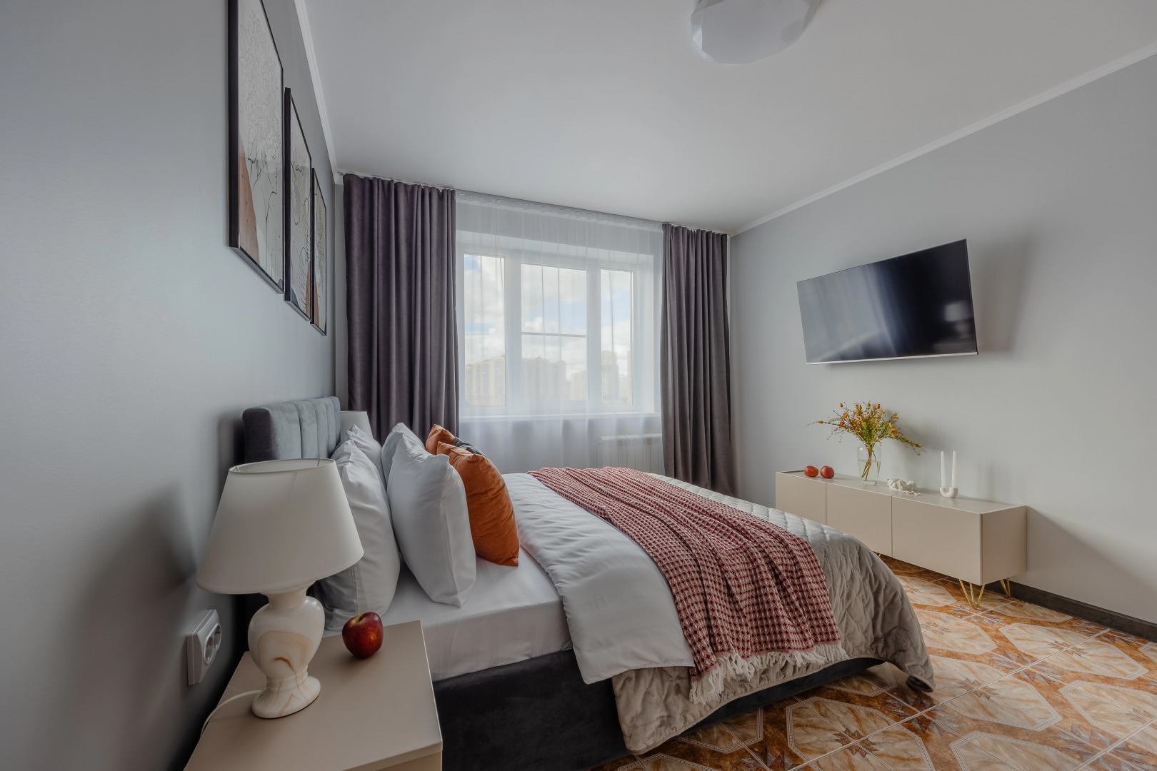 Апартаменты двухкомнатные Prudius Apart у Лахта центра