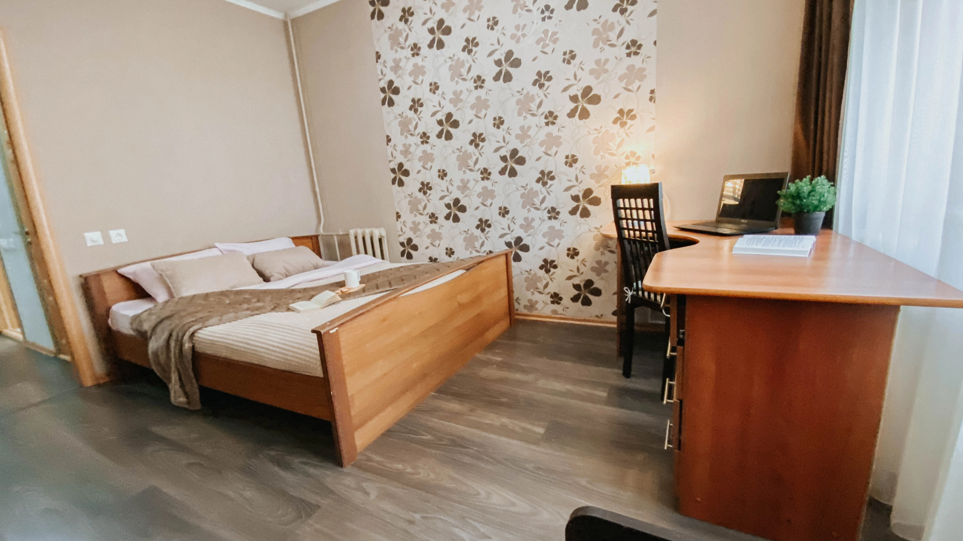 Апартаменты рядом с парком Победы