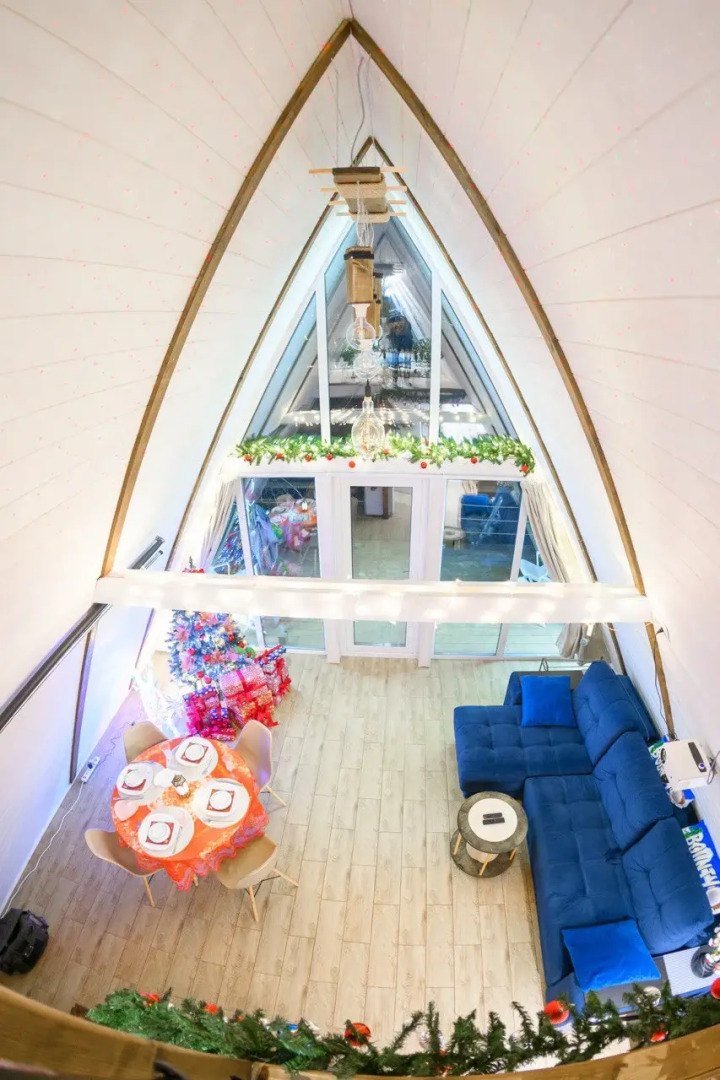 Частный дом дом у озера с чаном и баней