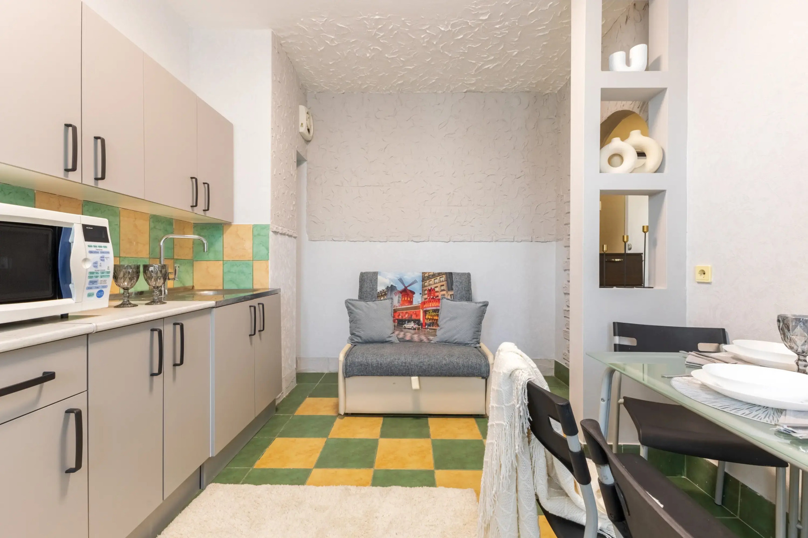 Апартаменты двухкомнатные